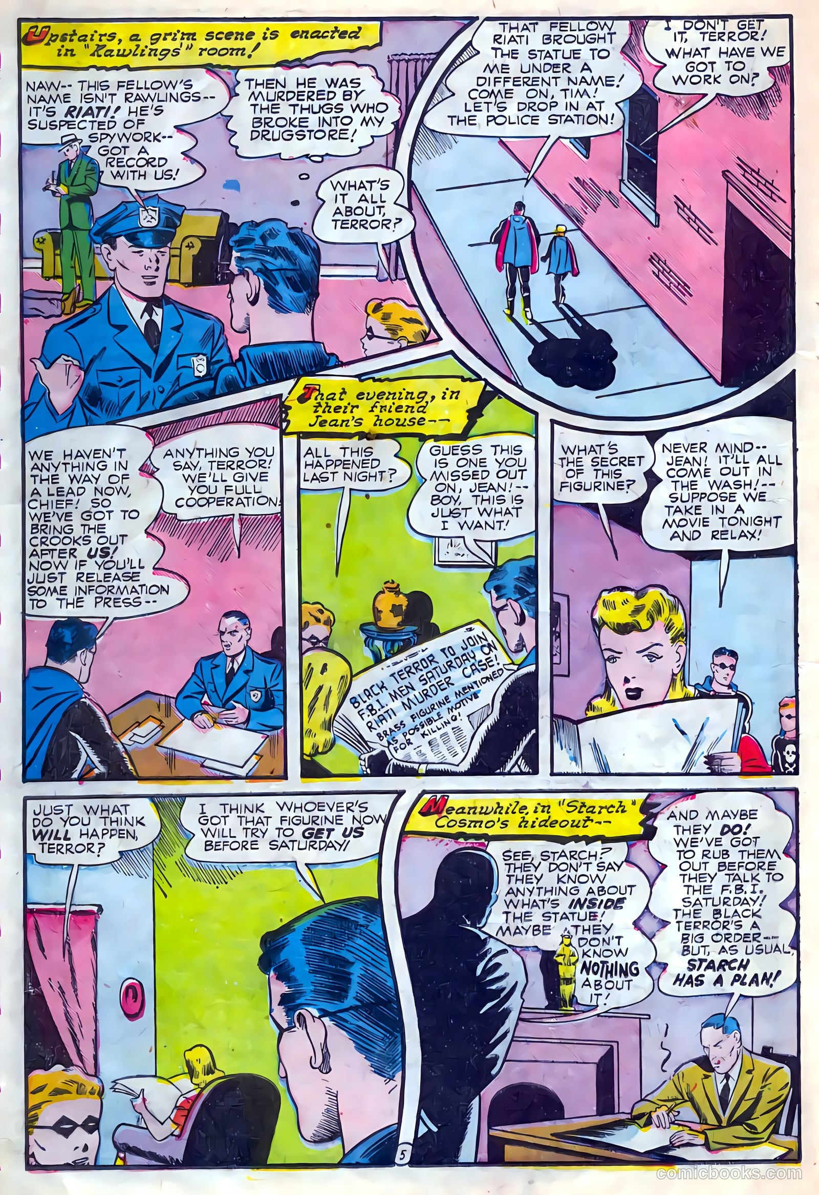 The Black Terror #12 (1942) — page 18 of 36