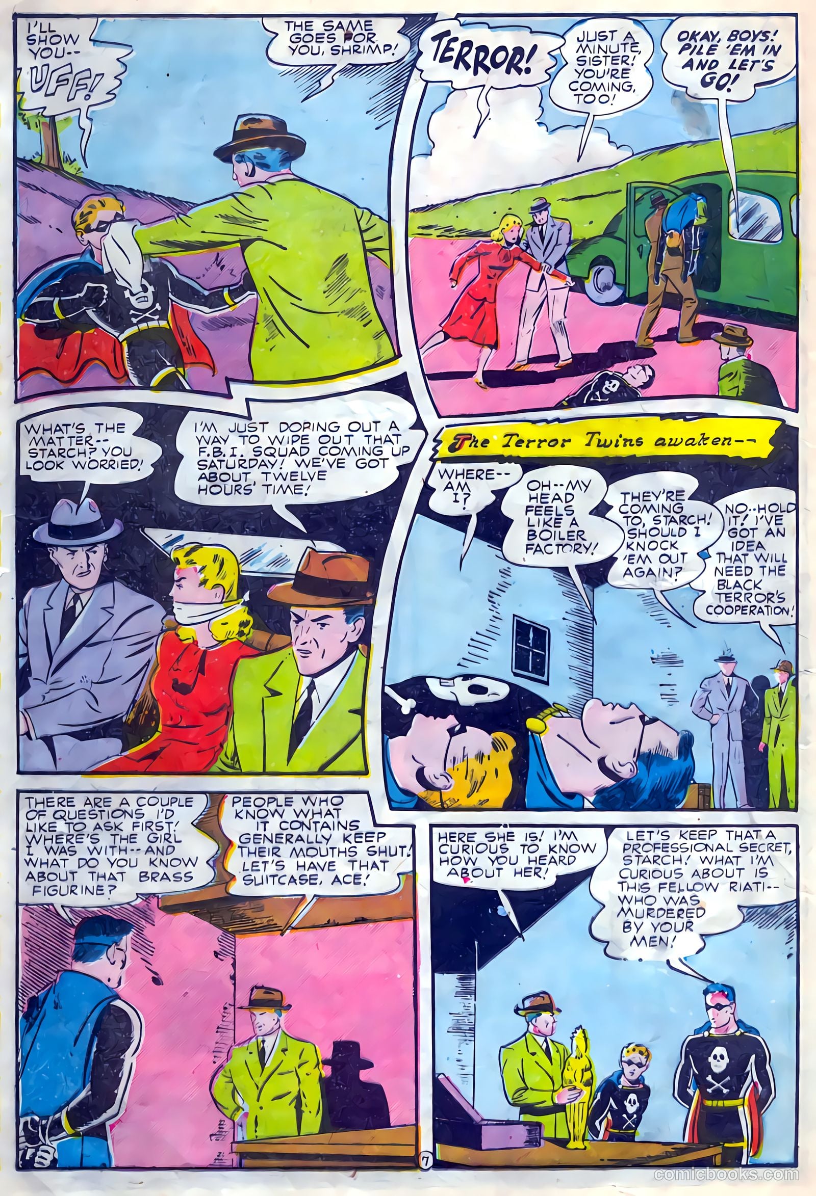The Black Terror #12 (1942) — page 20 of 36