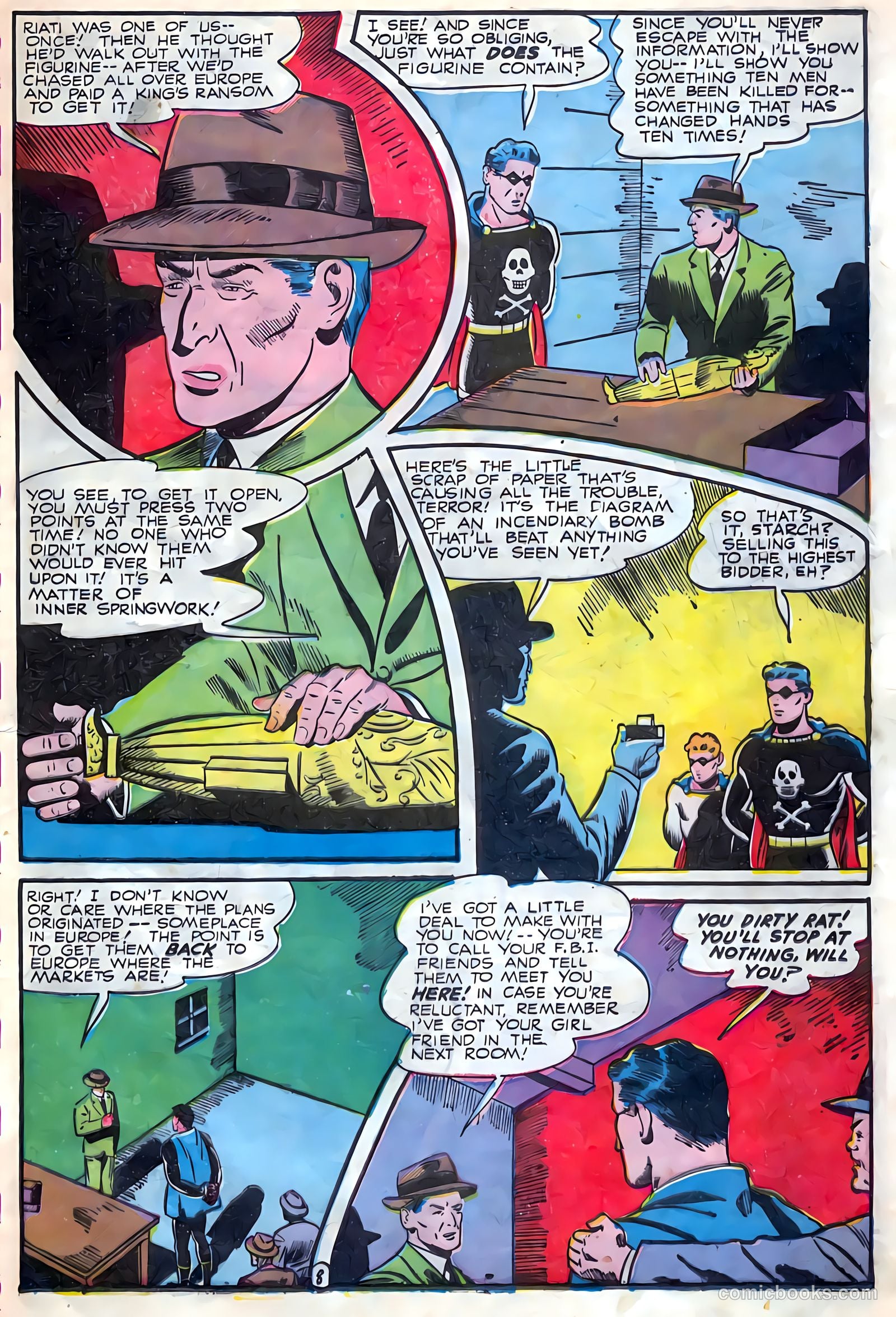 The Black Terror #12 (1942) — page 21 of 36