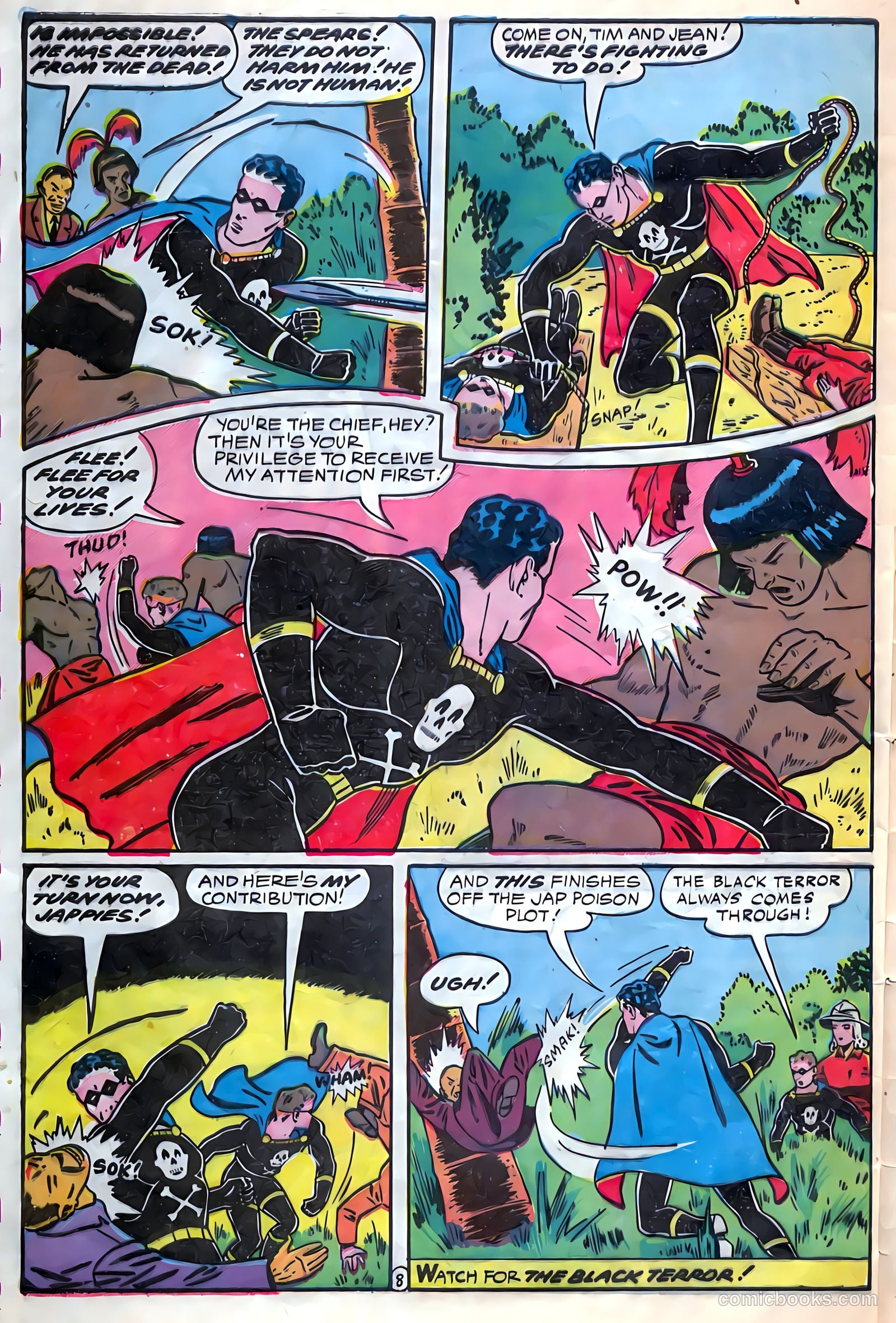 The Black Terror #12 (1942) — page 32 of 36