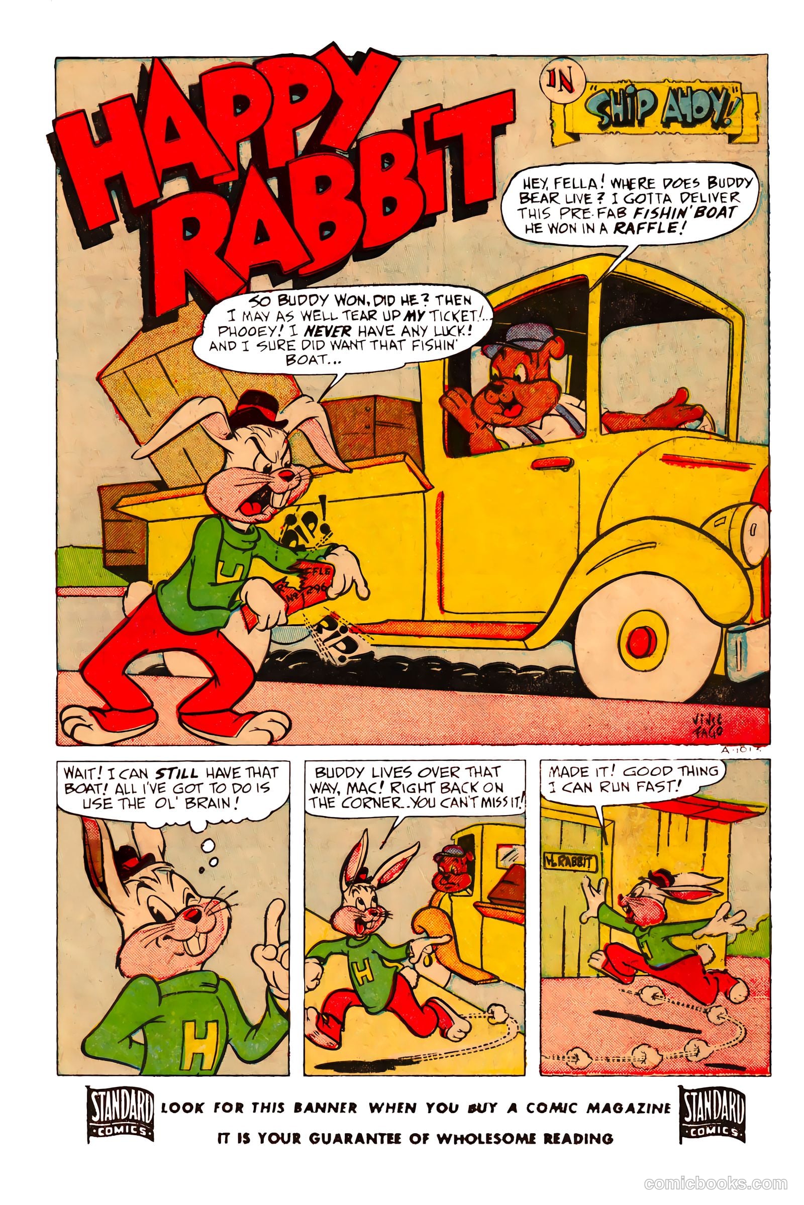 Happy Comics #39 (1943) — page 3 of 36