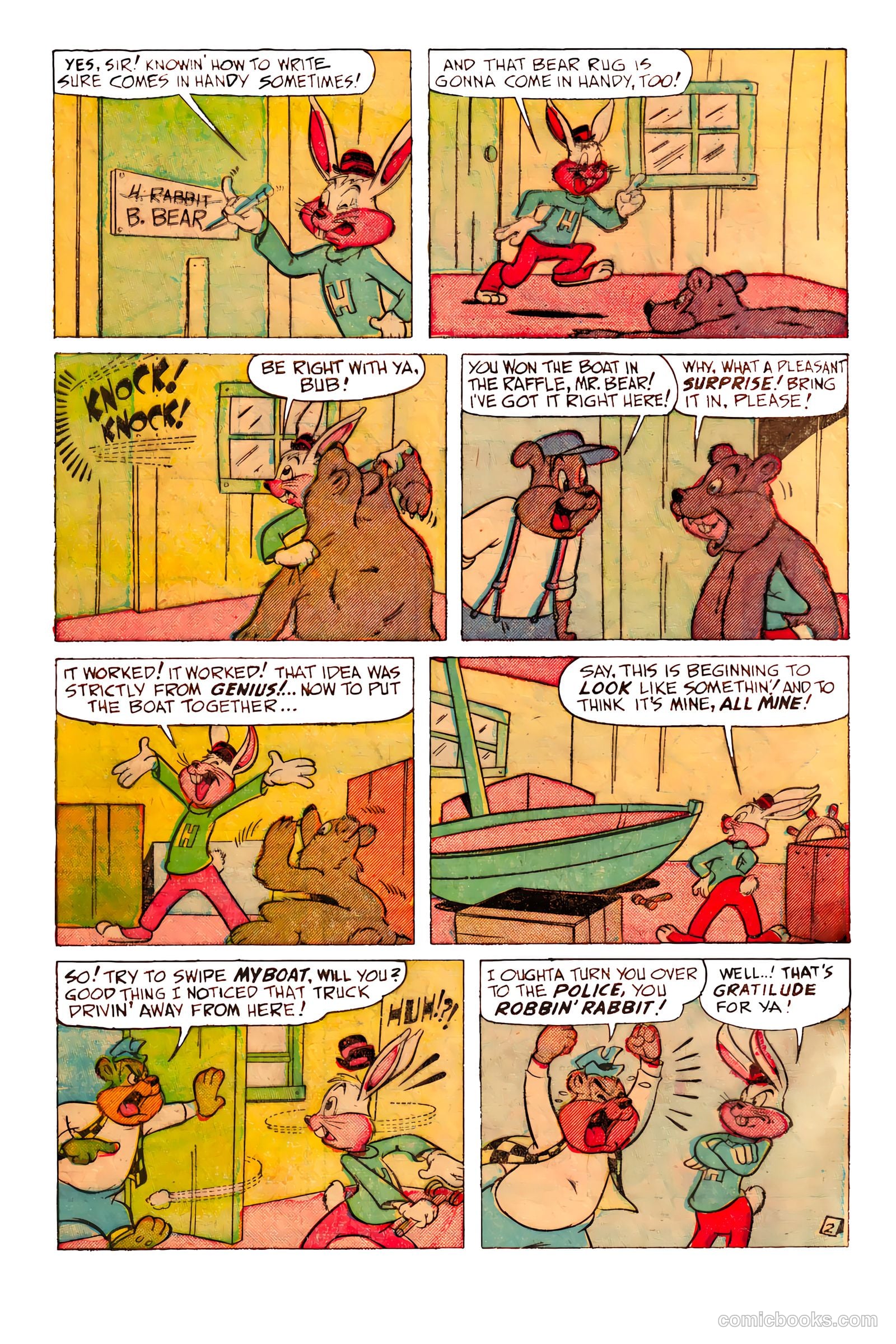 Happy Comics #39 (1943) — page 4 of 36