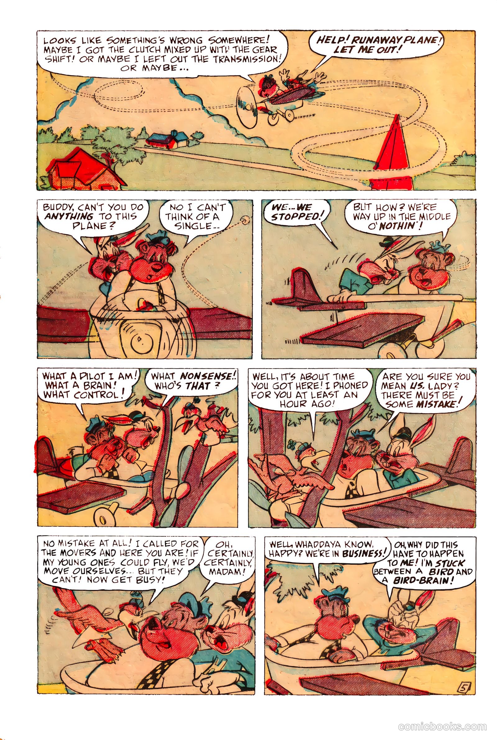 Happy Comics #39 (1943) — page 20 of 36