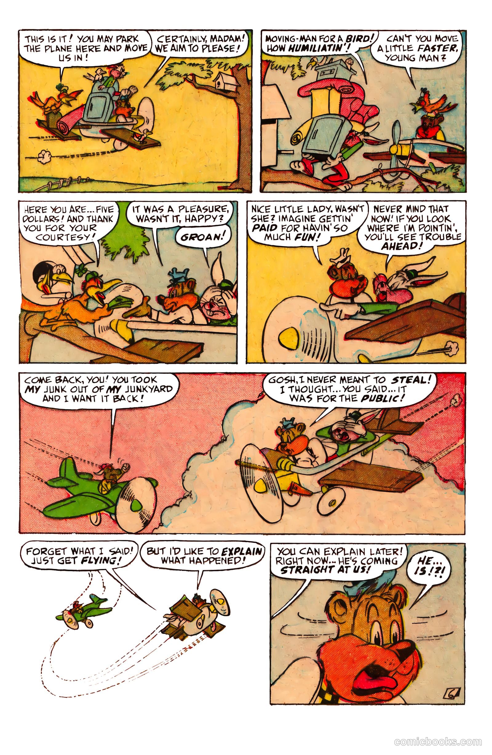 Happy Comics #39 (1943) — page 21 of 36