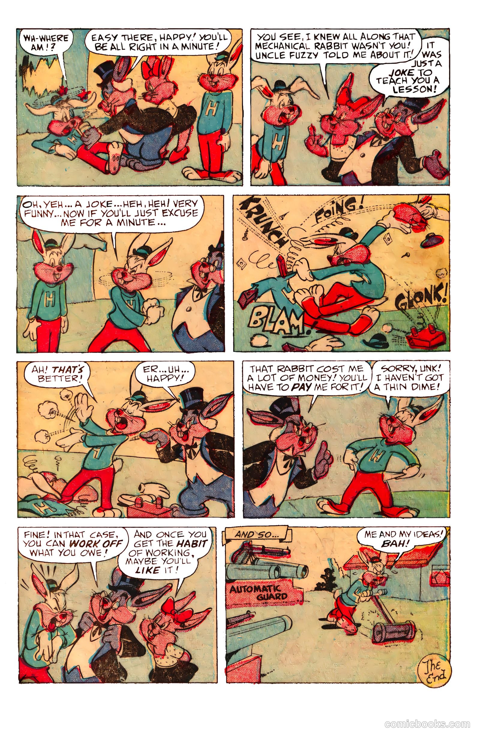 Happy Comics #39 (1943) — page 33 of 36