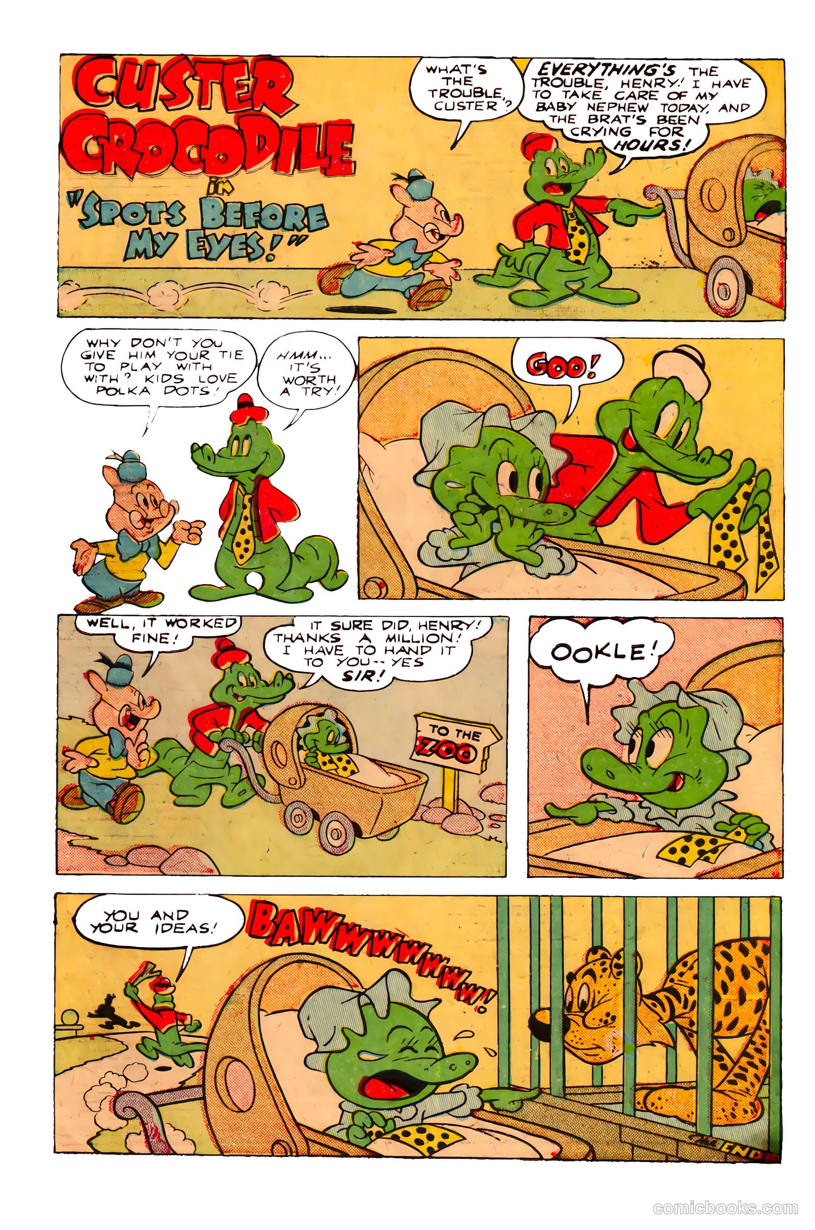 Happy Comics #39 (1943) — page 34 of 36