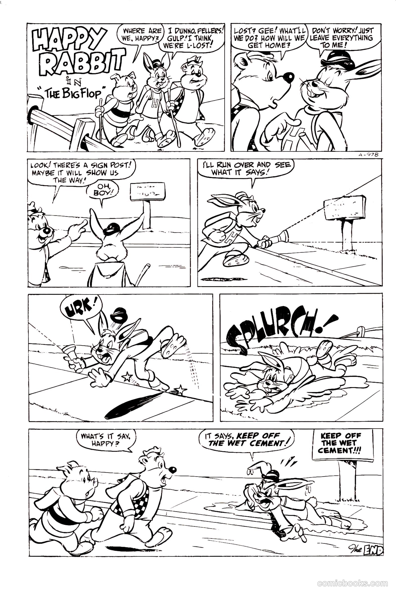 Happy Comics #39 (1943) — page 35 of 36