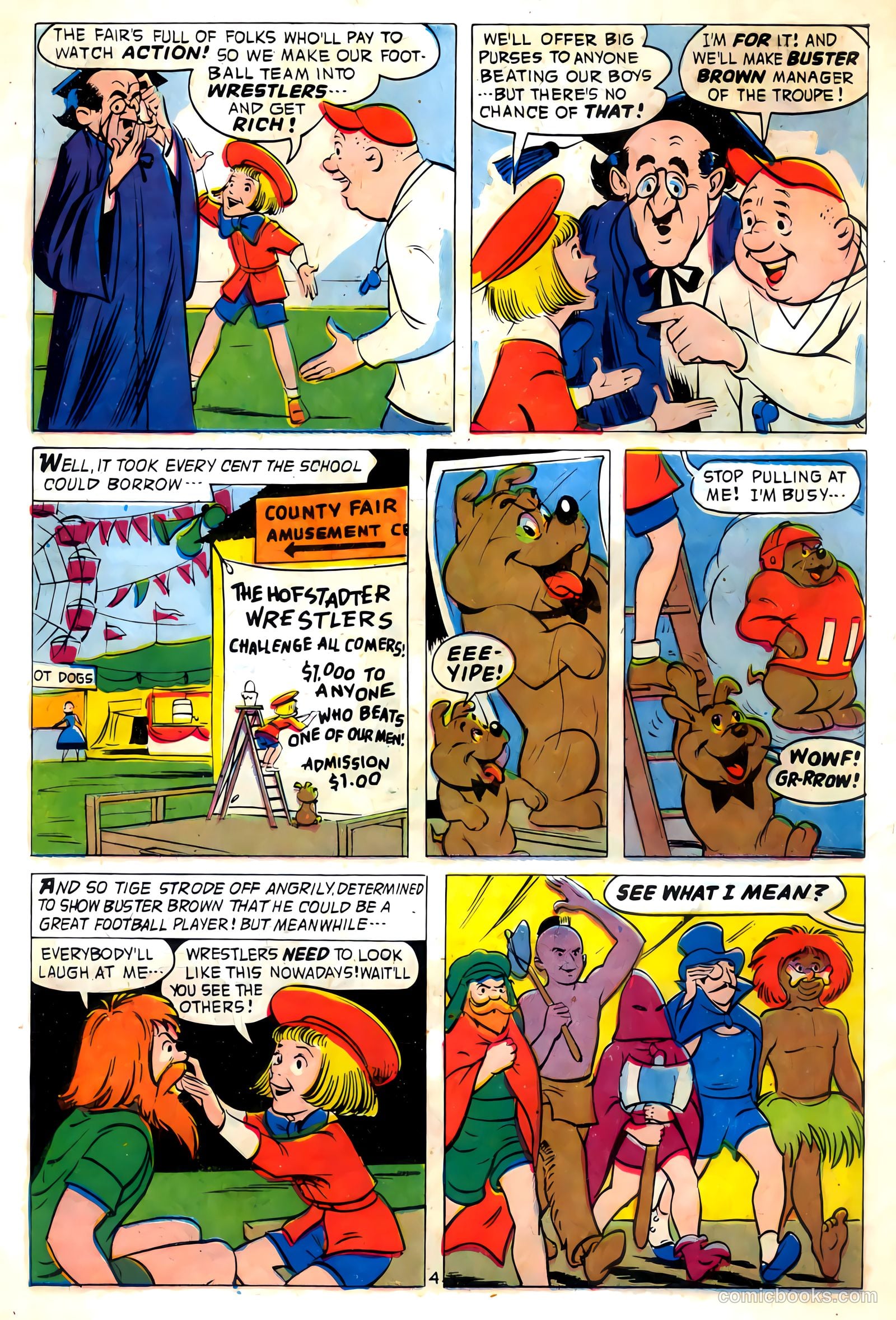 Buster Brown Makes The Team #1 — page 6 of 20