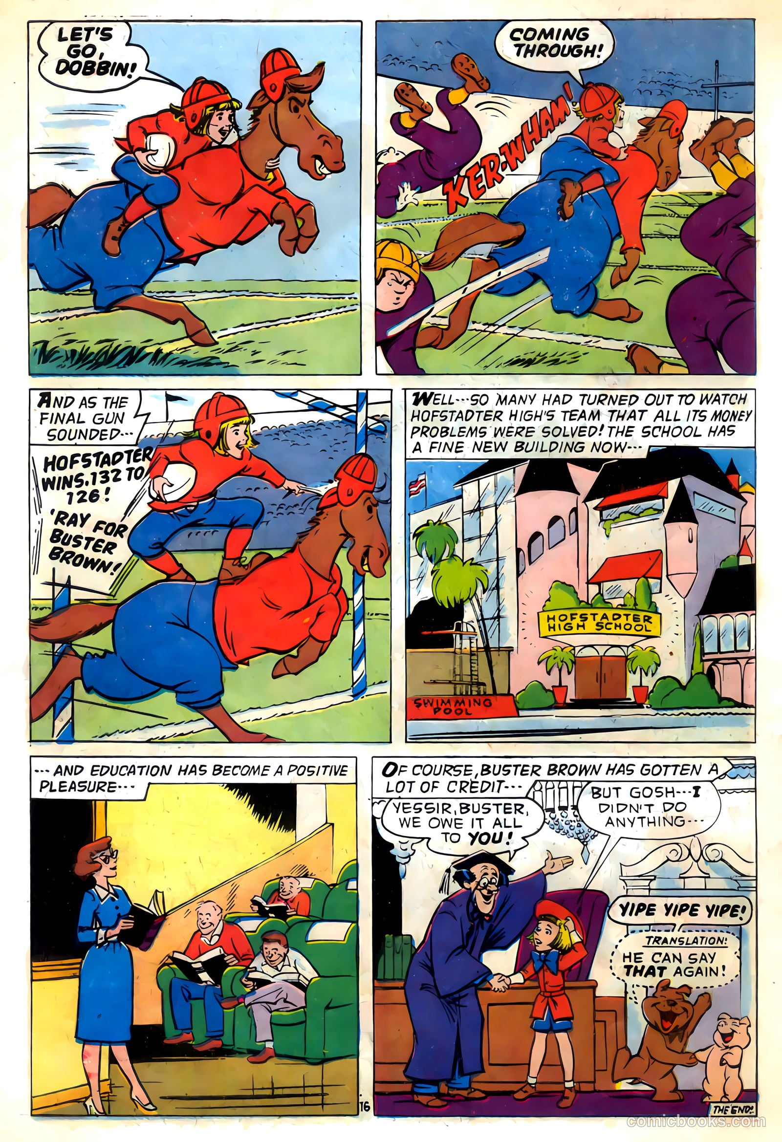 Buster Brown Makes The Team #1 — page 18 of 20