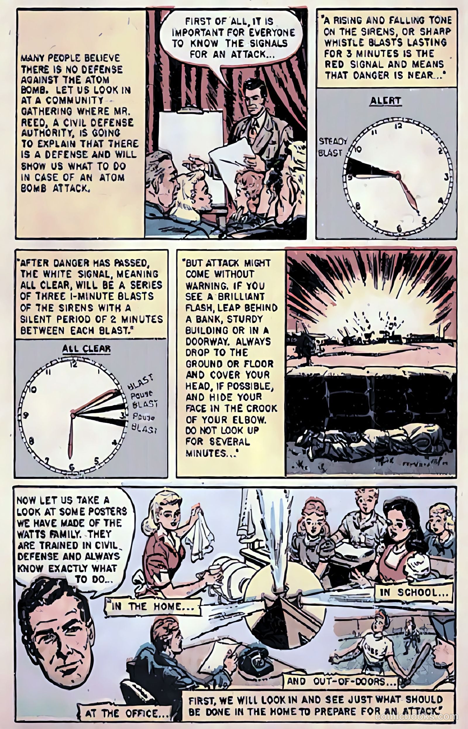 If an A-Bomb Falls #1 (1951) — page 2 of 8