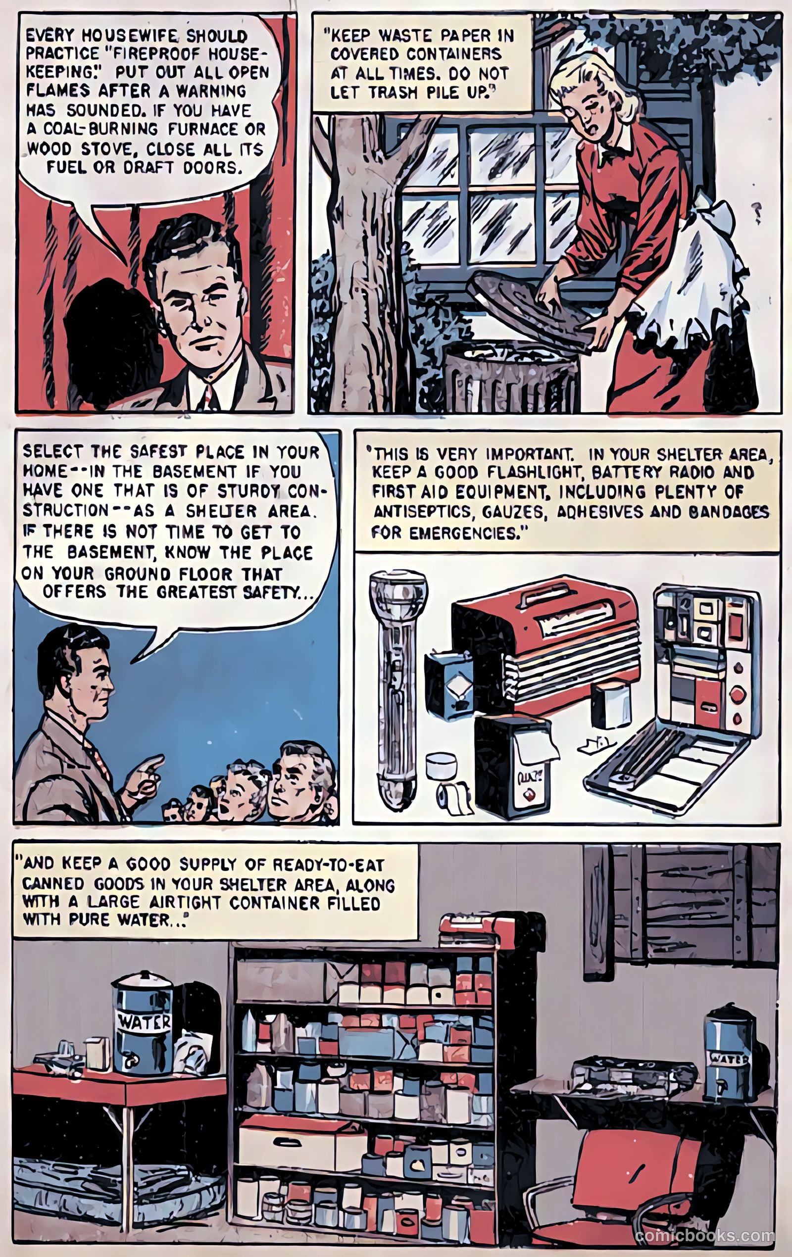 If an A-Bomb Falls #1 (1951) — page 3 of 8