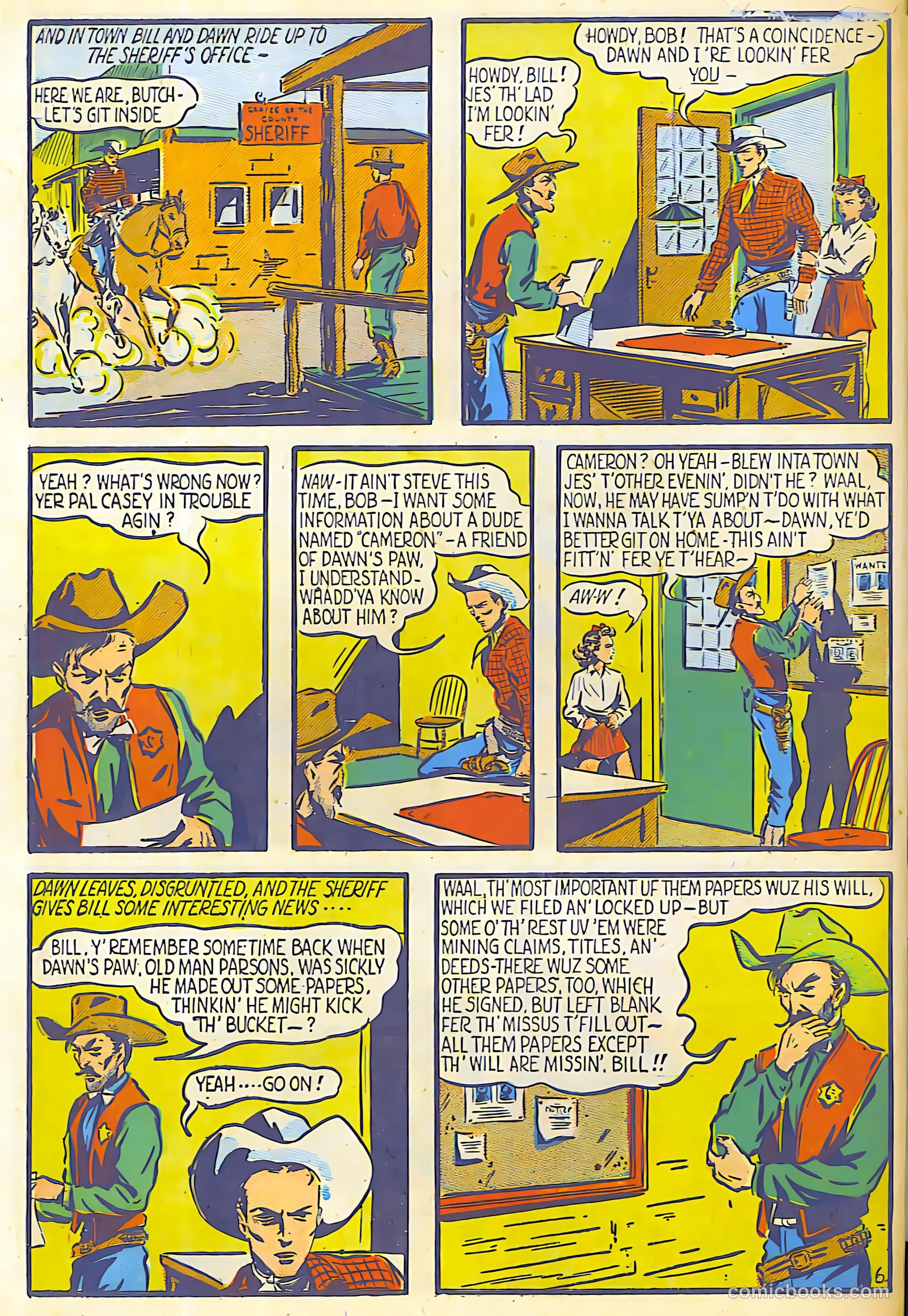 Target Comics v1 #4 — page 63 of 65