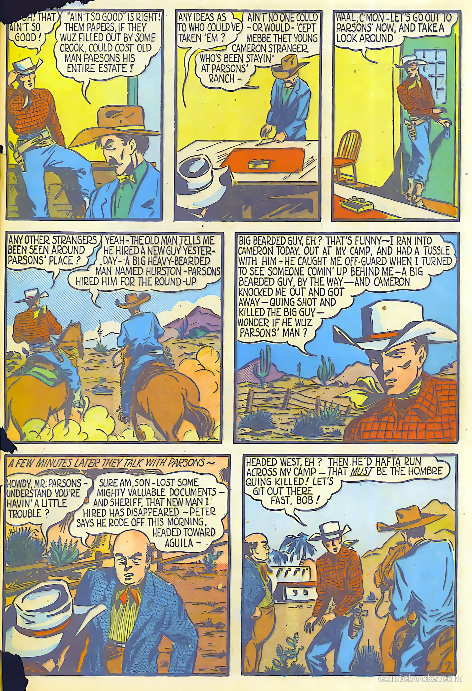 Target Comics v1 #4 — page 64 of 65