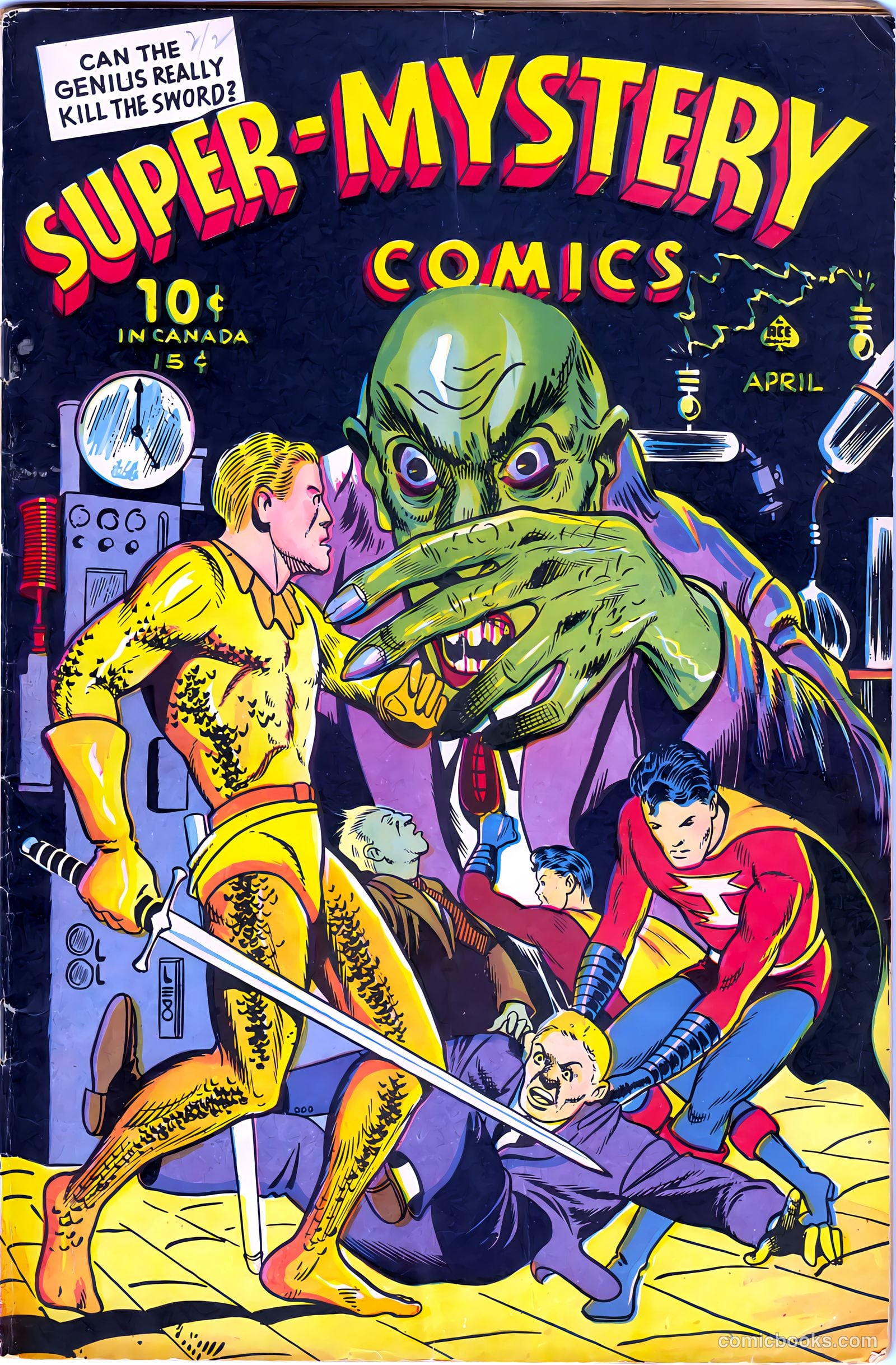 Super-Mystery Comics v4 #6