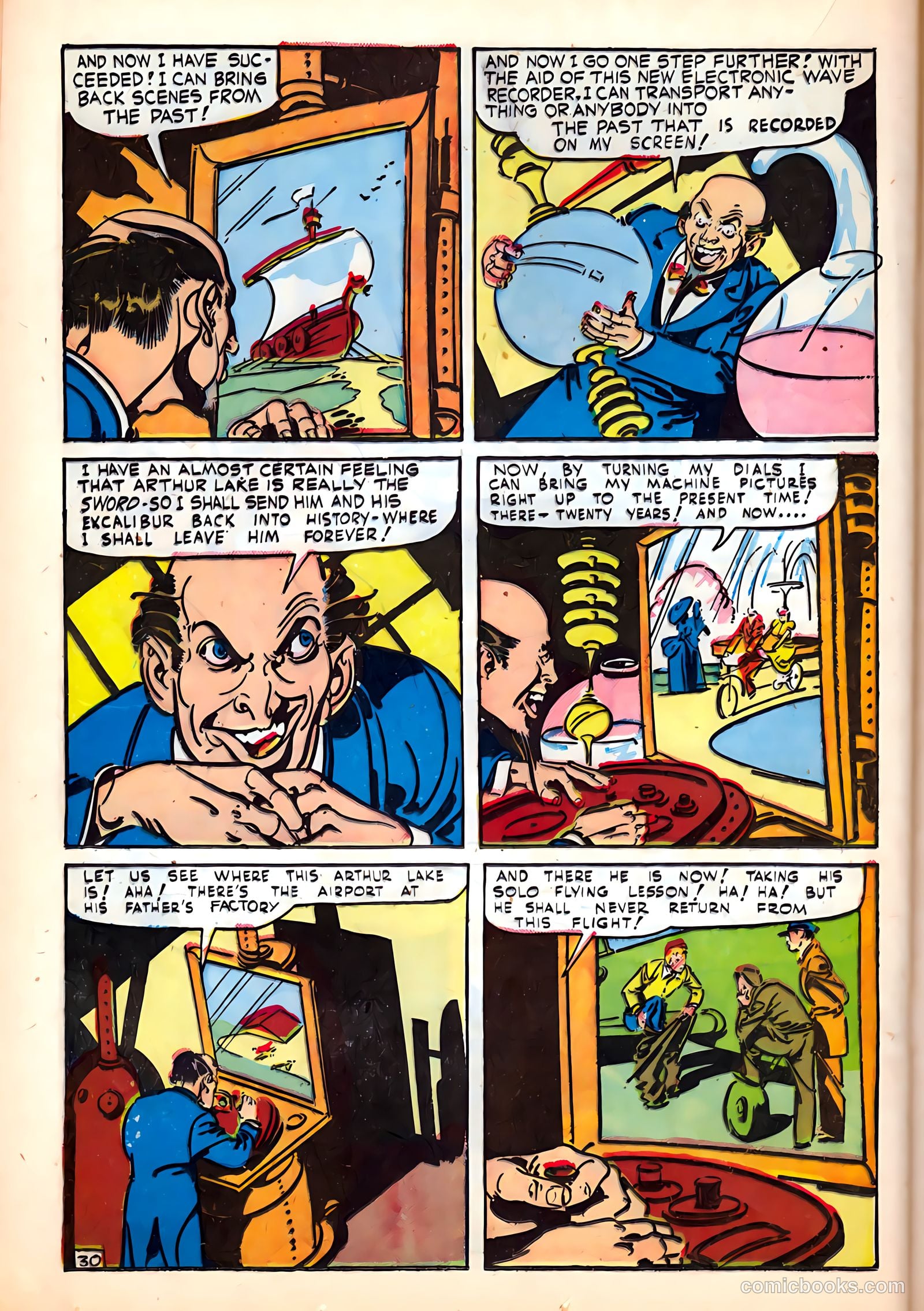 Super-Mystery Comics v4 #6 — page 32 of 52