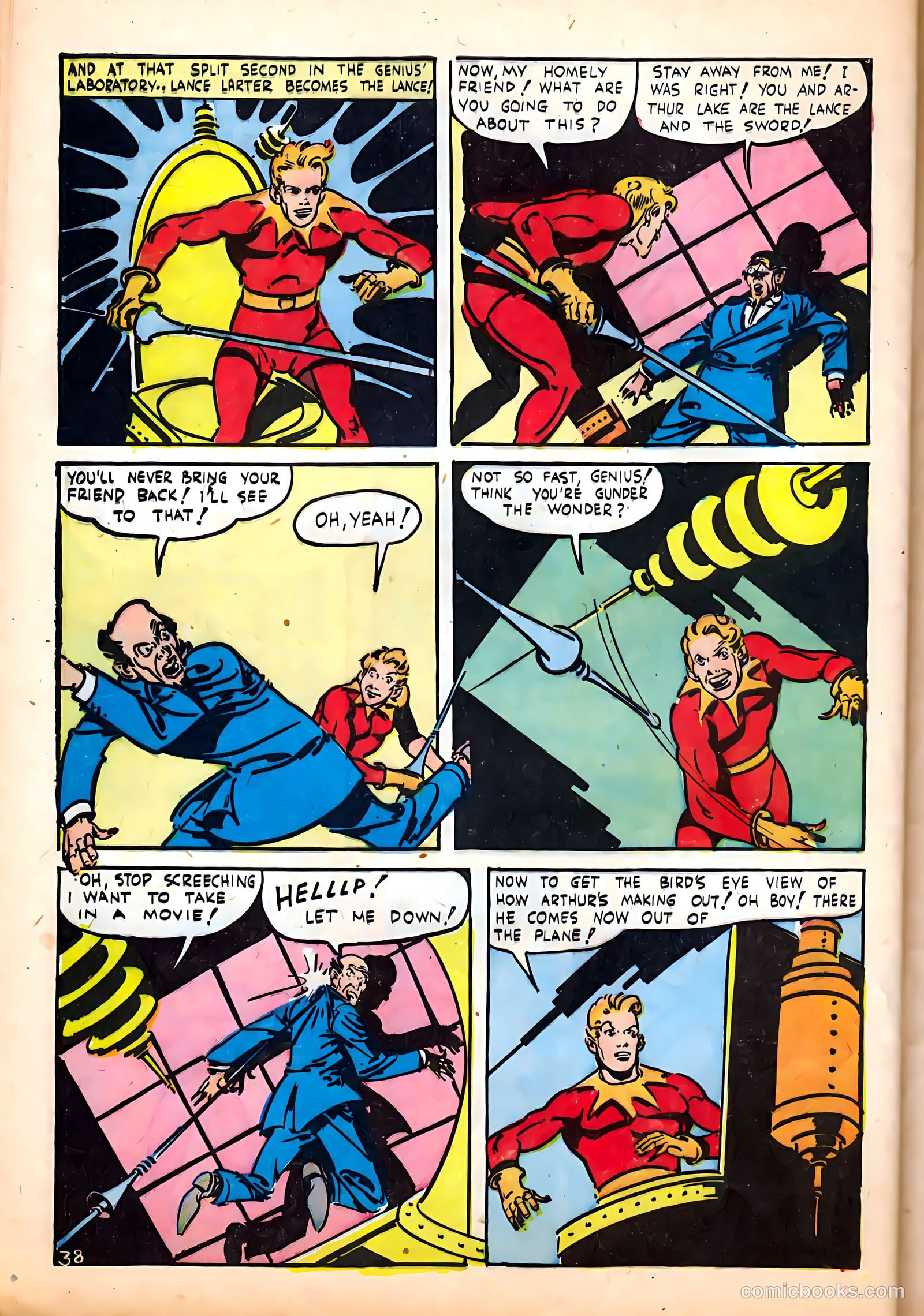 Super-Mystery Comics v4 #6 — page 40 of 52