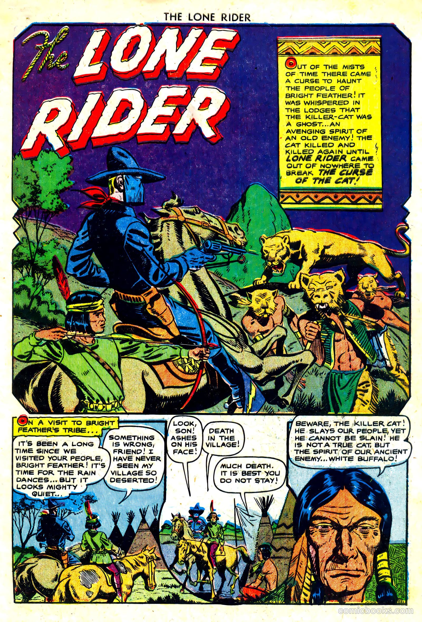 The Lone Rider #3 (1950) — page 3 of 36