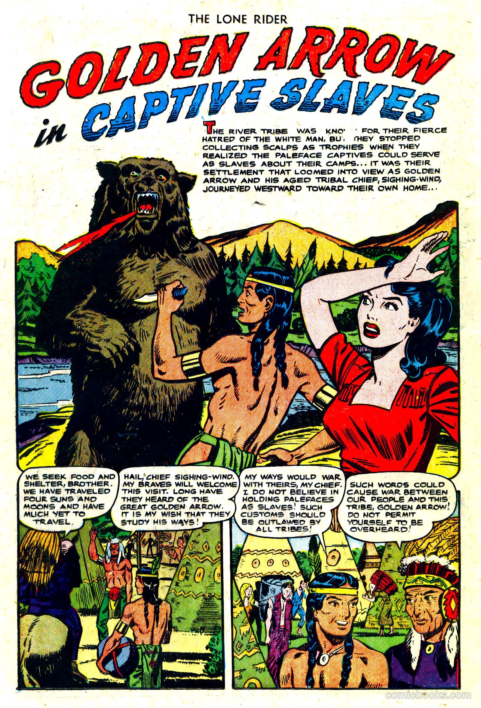 The Lone Rider #3 (1950) — page 18 of 36