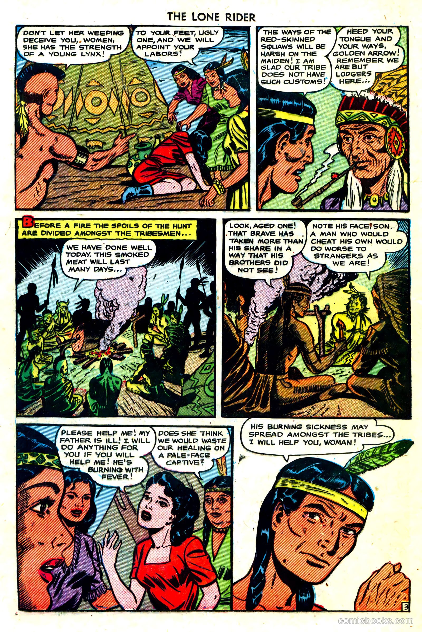 The Lone Rider #3 (1950) — page 20 of 36