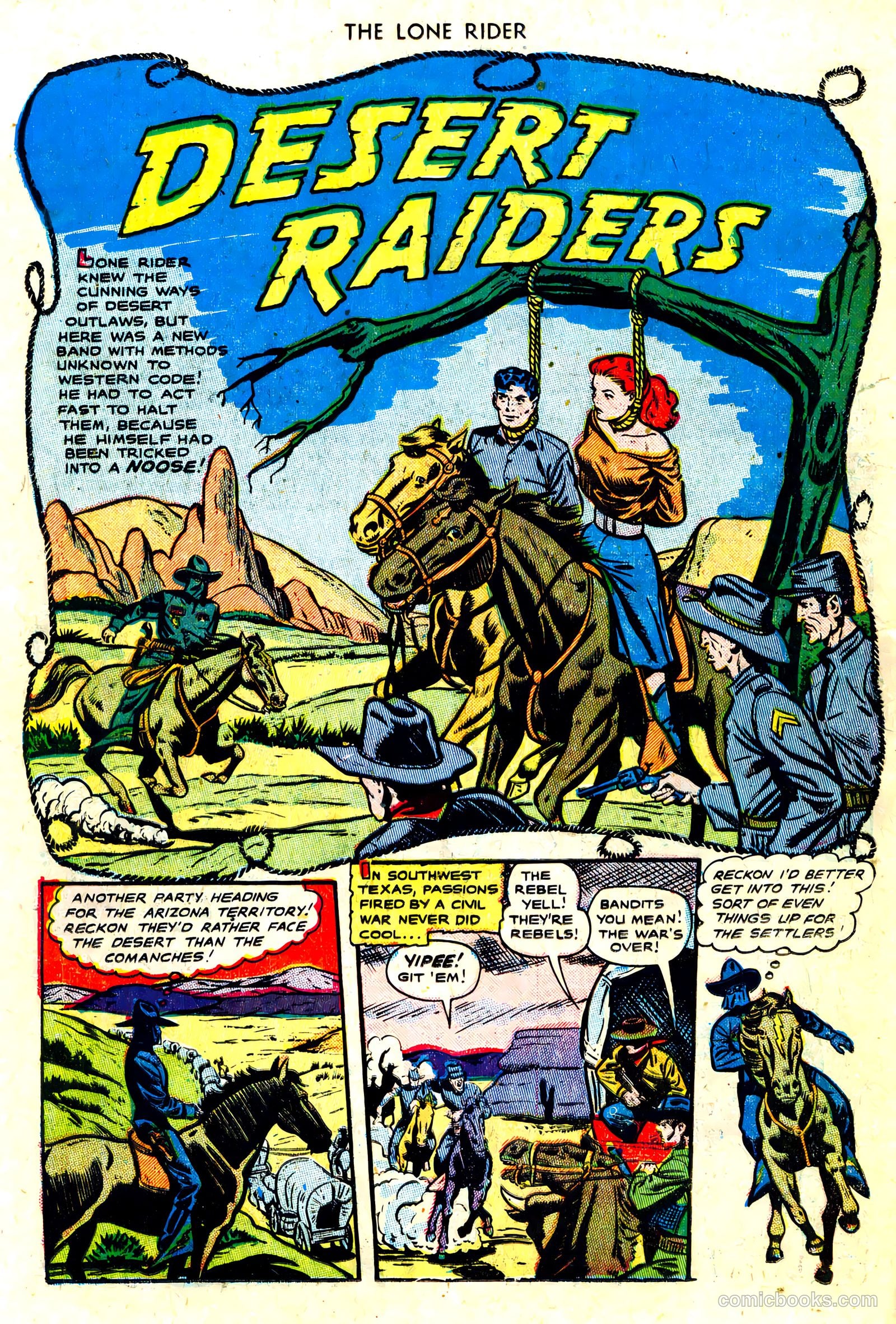 The Lone Rider #3 (1950) — page 26 of 36