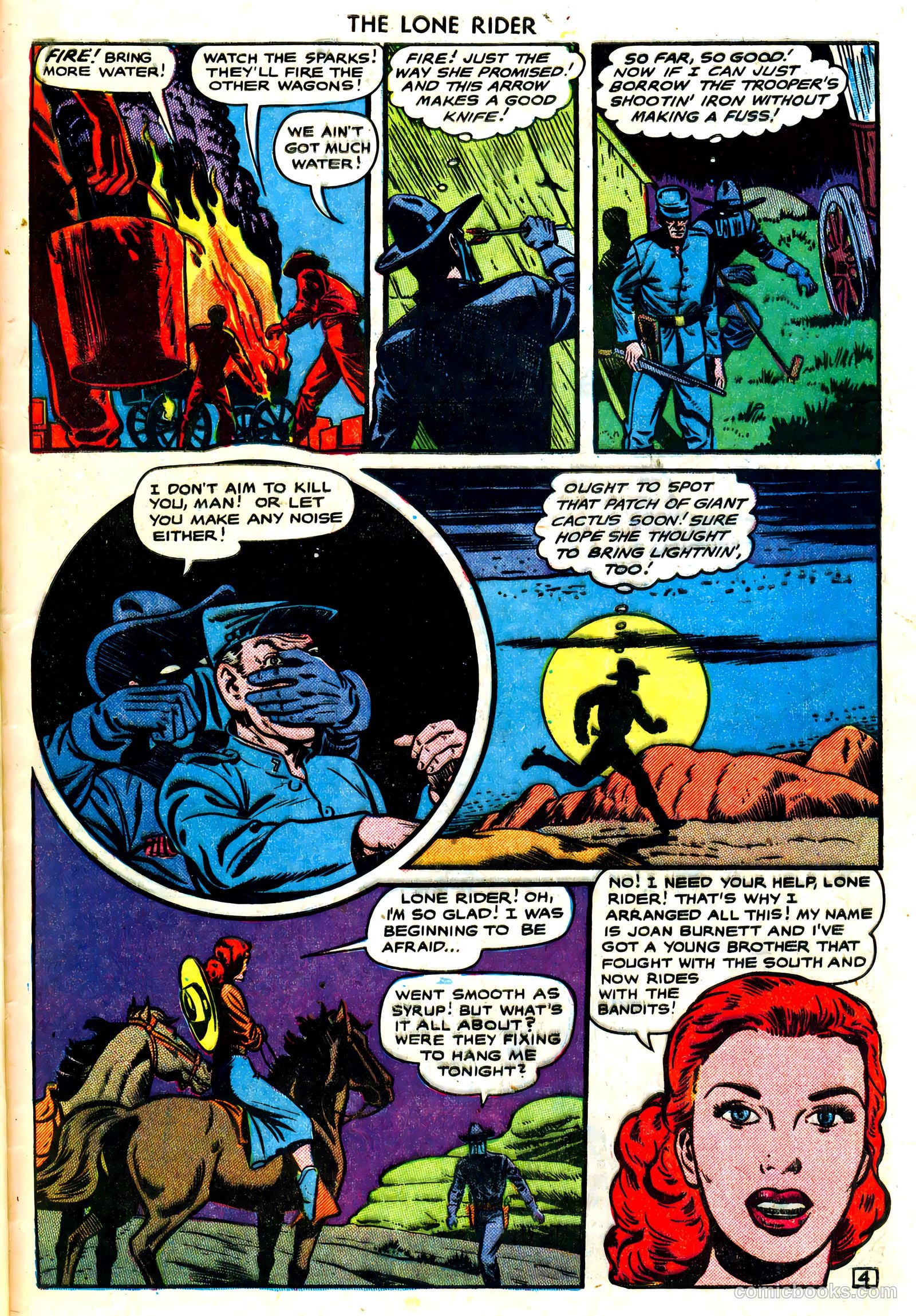 The Lone Rider #3 (1950) — page 29 of 36