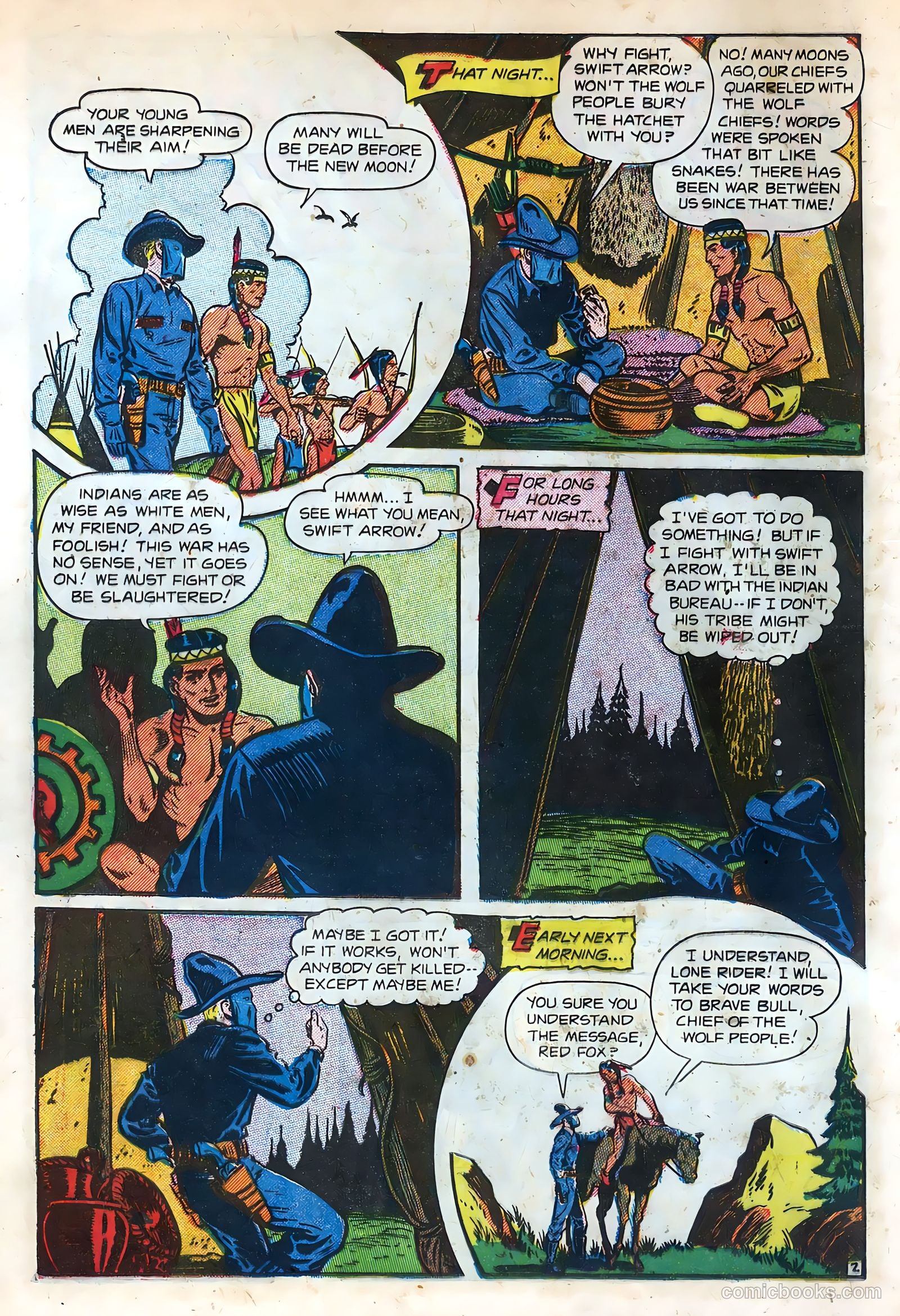The Lone Rider #11 (1950) — page 12 of 36