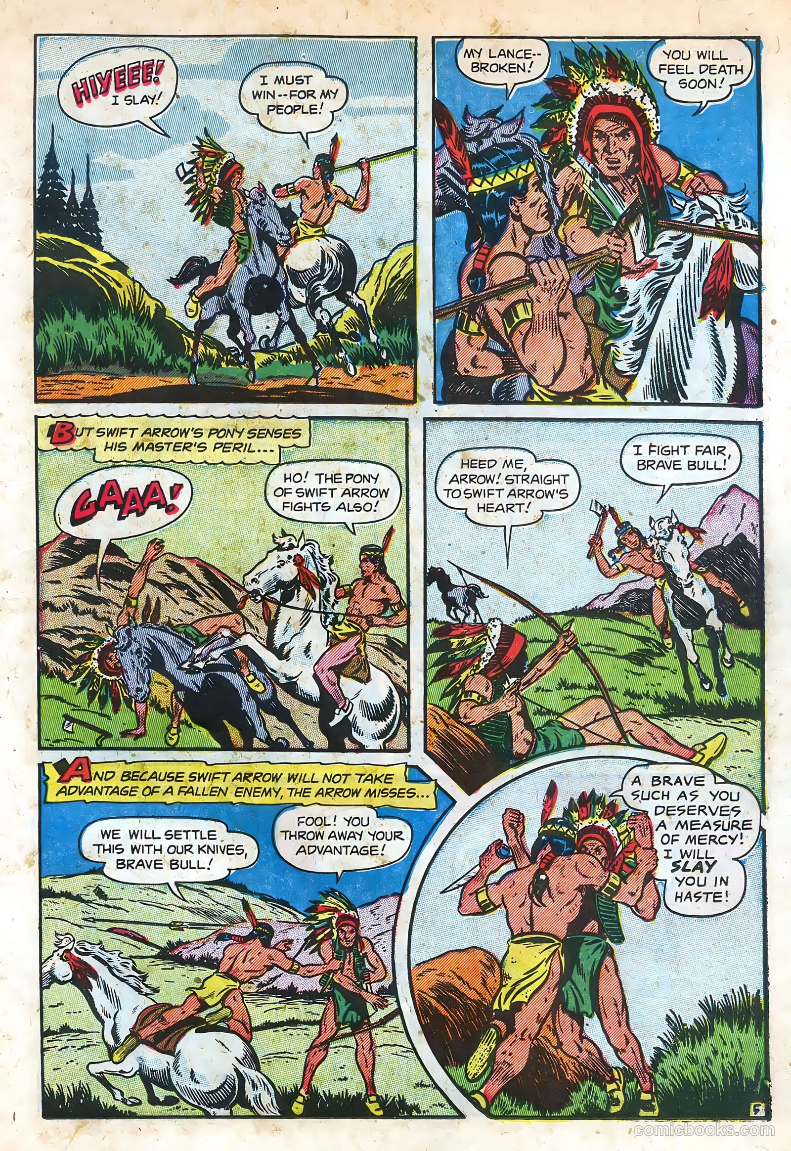 The Lone Rider #11 (1950) — page 15 of 36