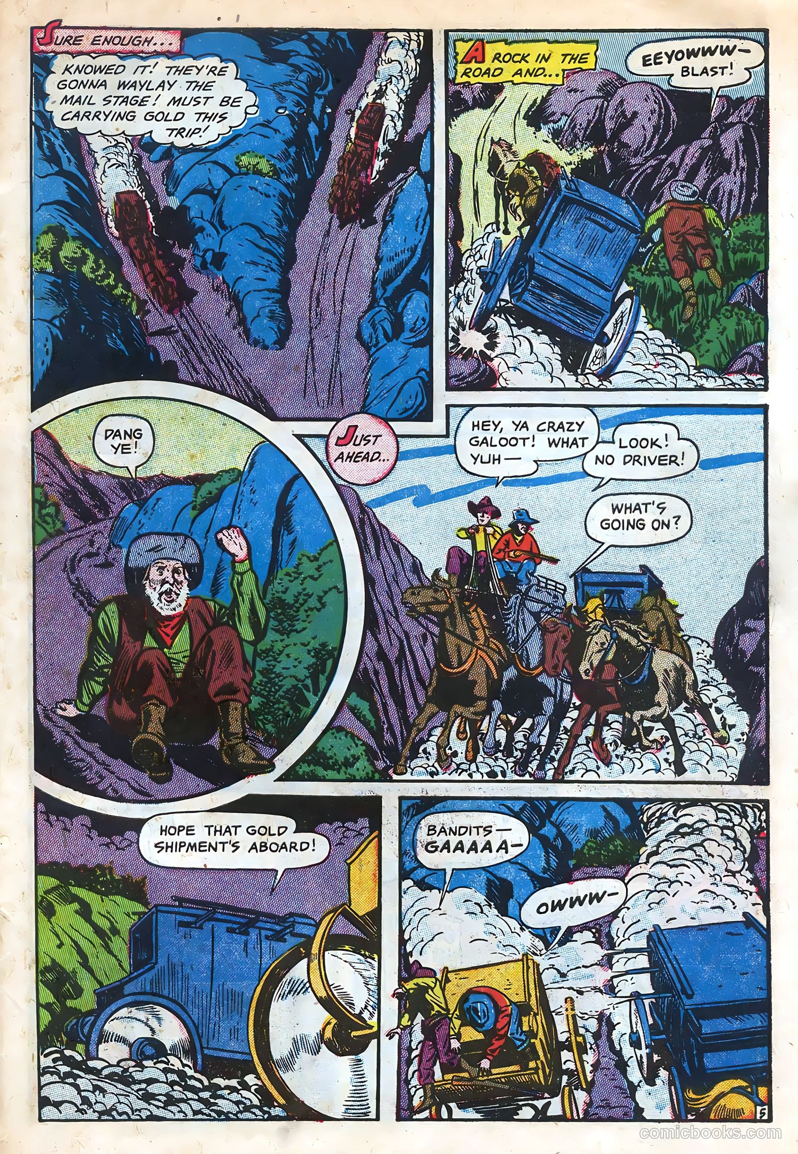 The Lone Rider #11 (1950) — page 31 of 36
