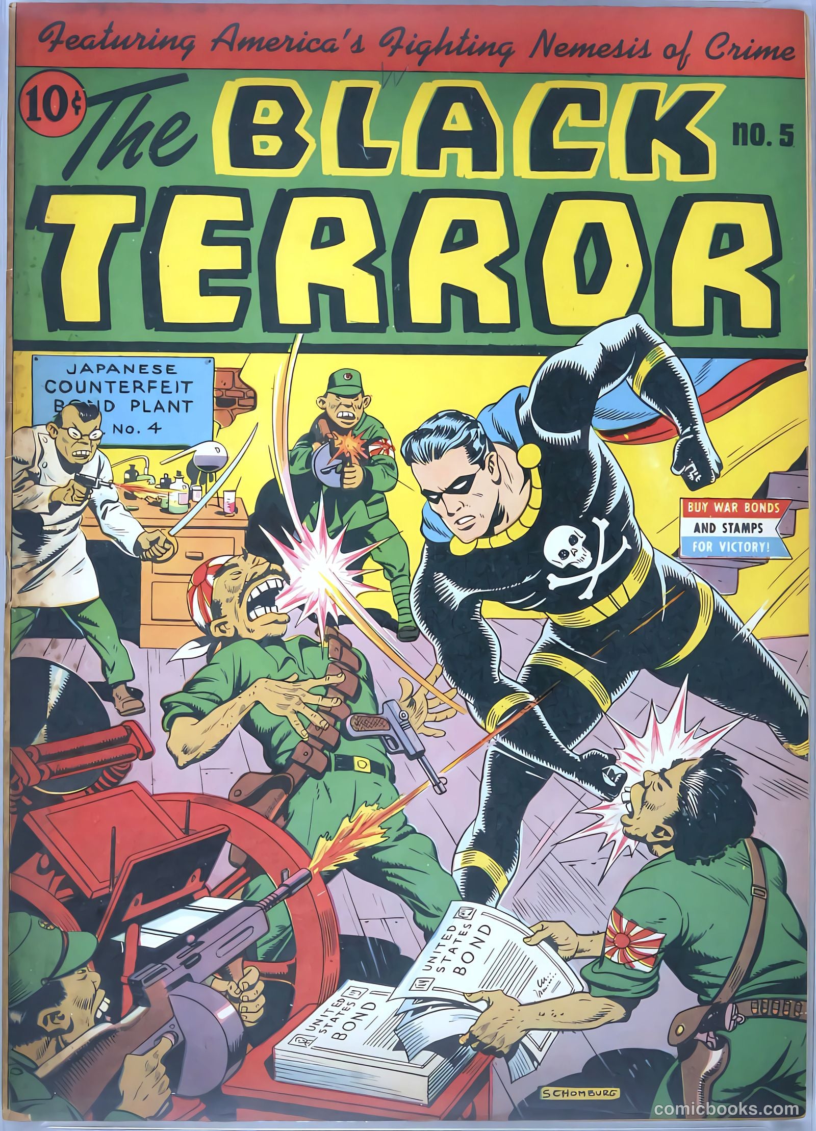 The Black Terror #5 (1942) — page 1 of 53