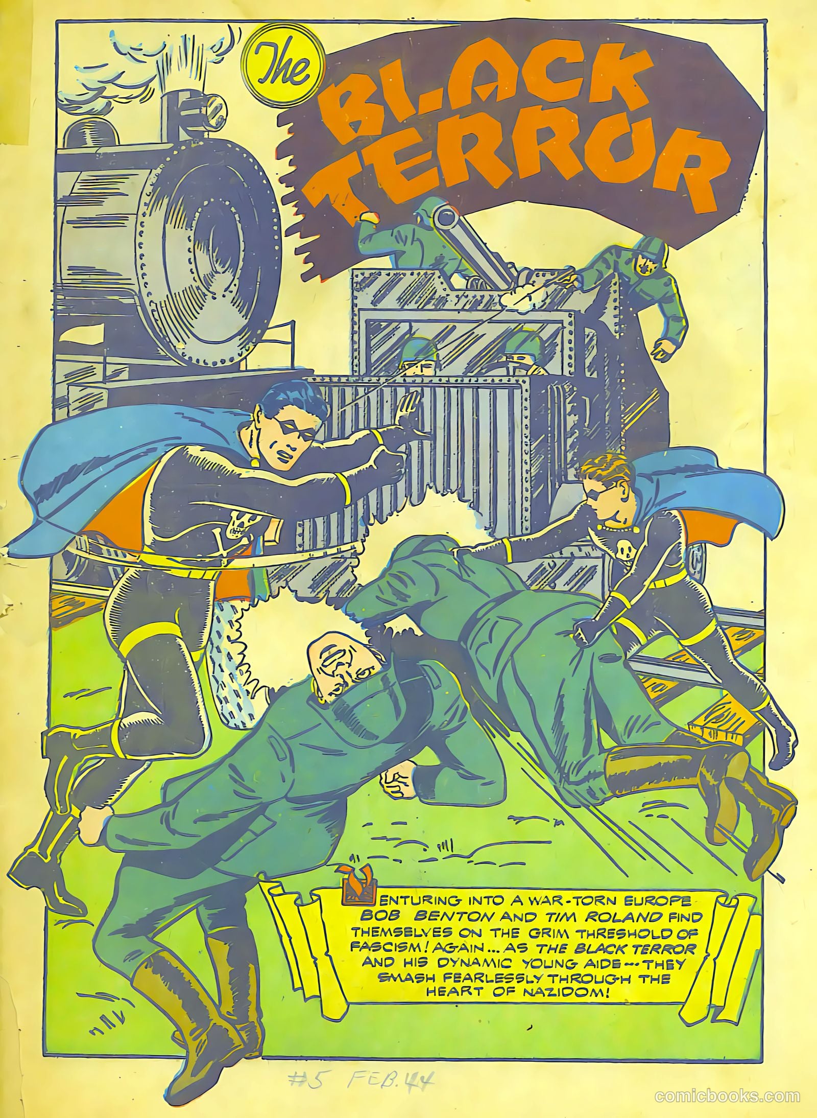 The Black Terror #5 (1942) — page 2 of 53
