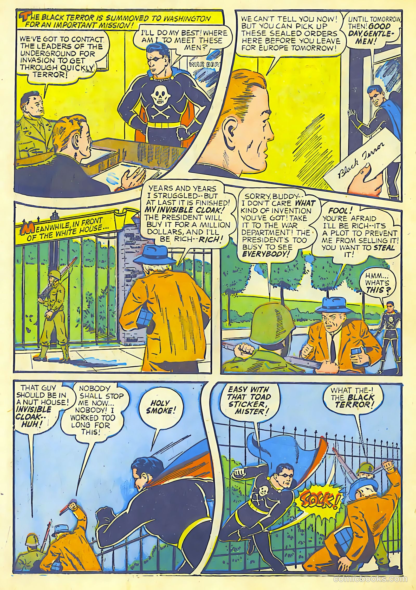 The Black Terror #5 (1942) — page 17 of 53