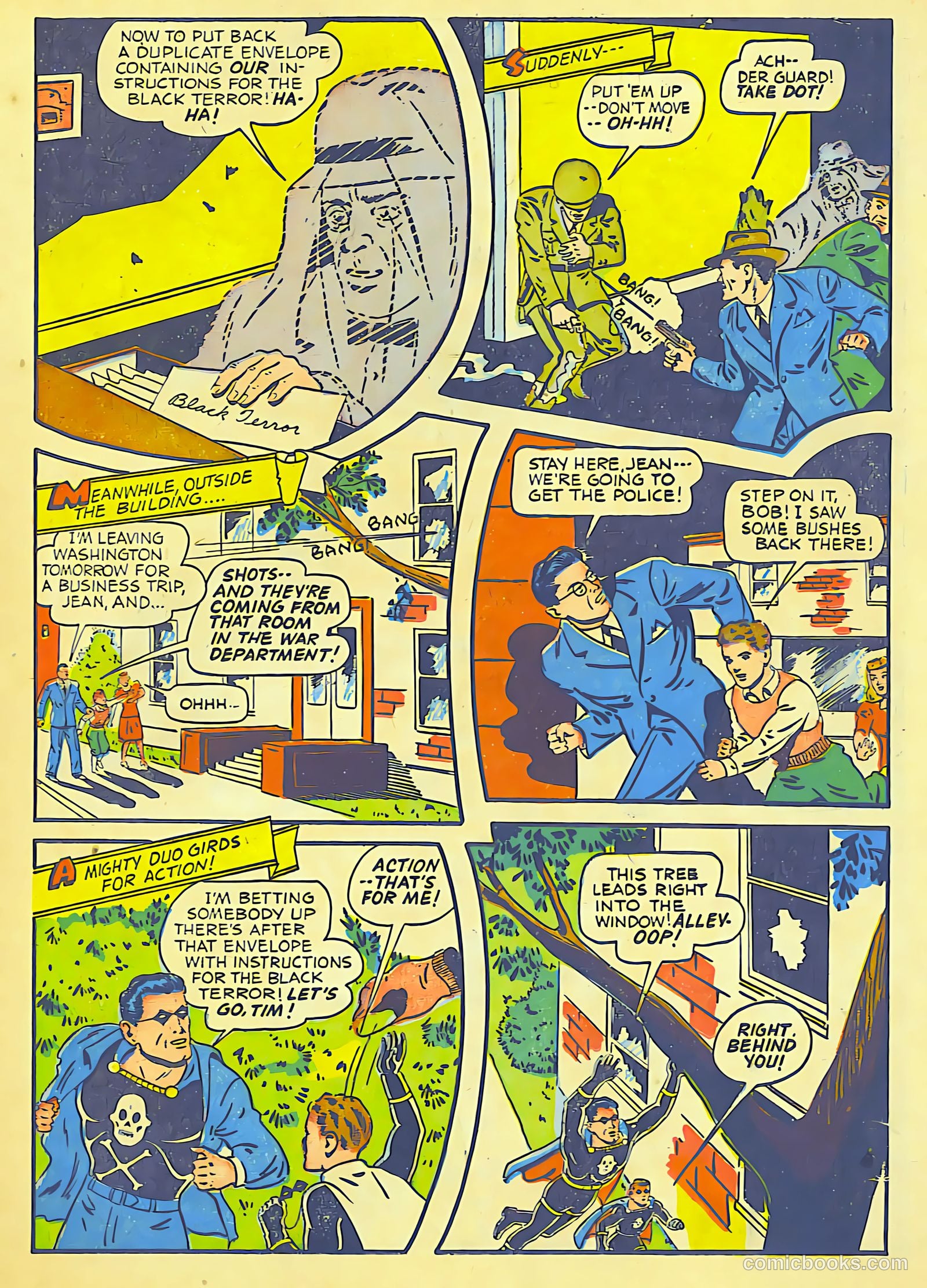 The Black Terror #5 (1942) — page 20 of 53