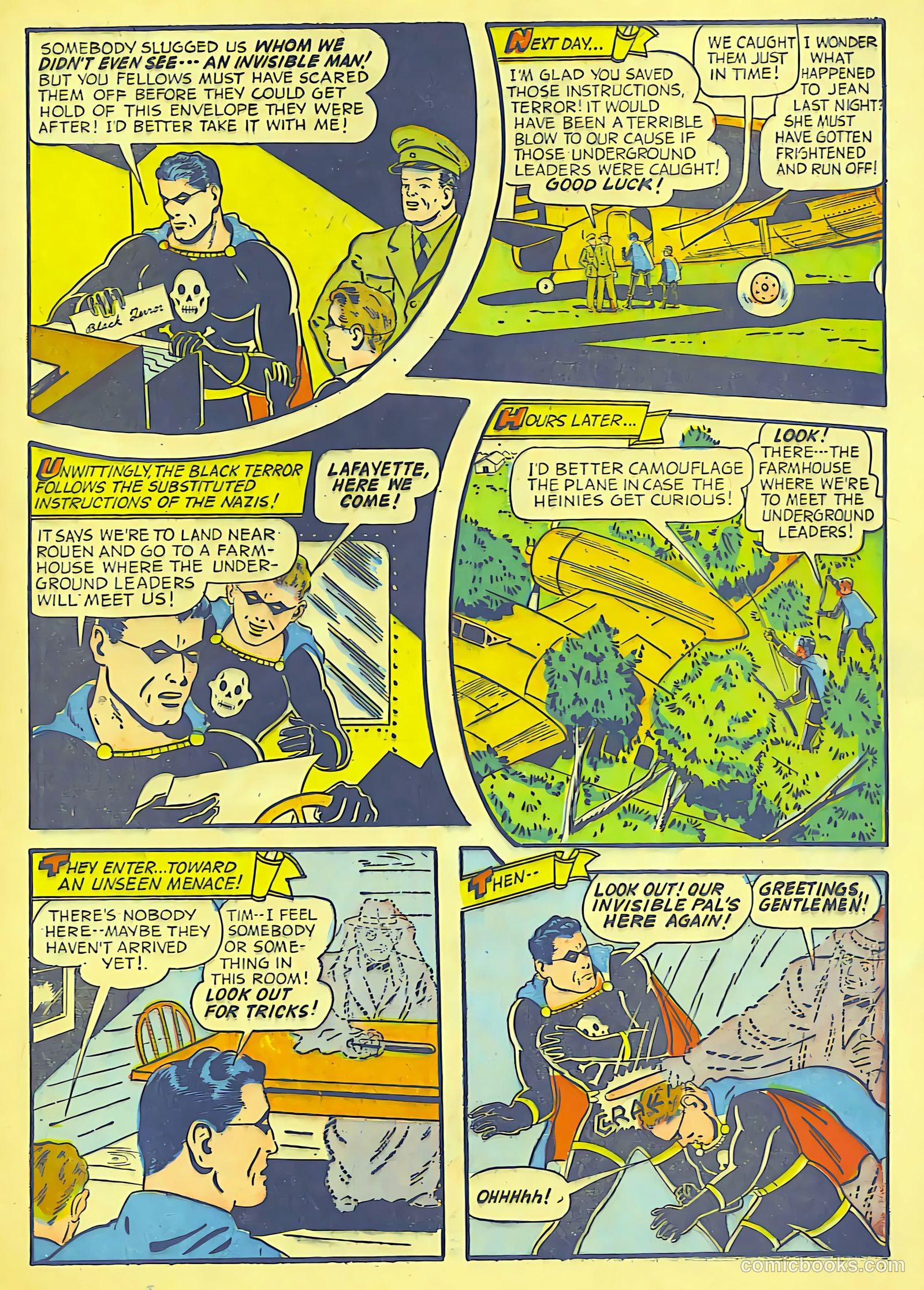 The Black Terror #5 (1942) — page 22 of 53