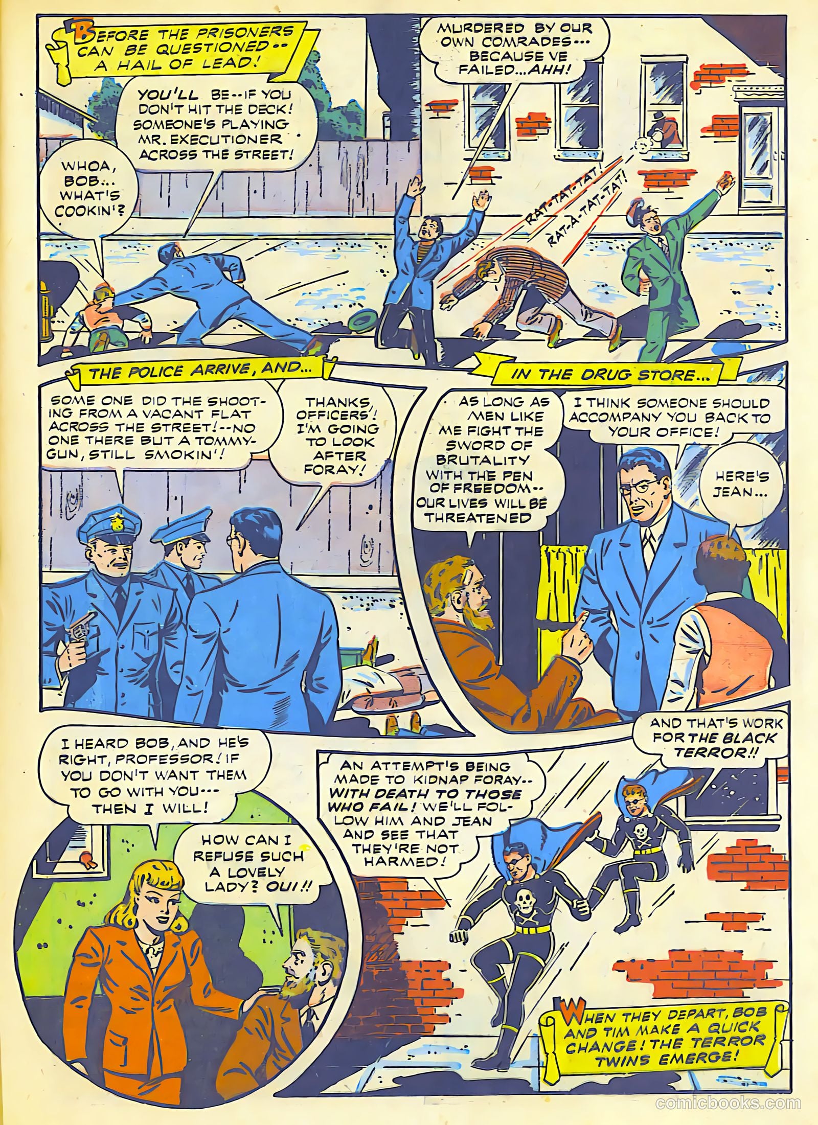 The Black Terror #5 (1942) — page 31 of 53