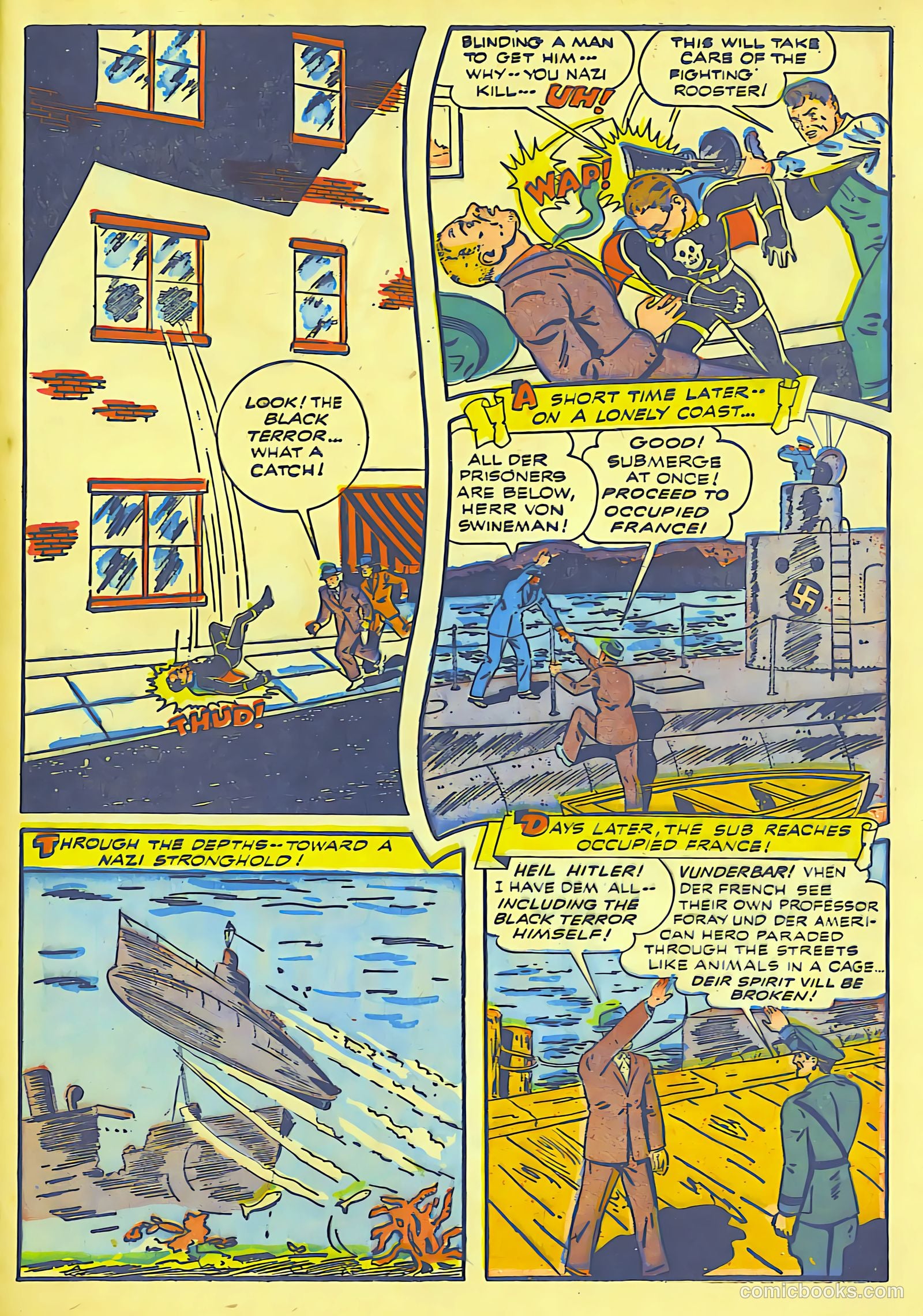 The Black Terror #5 (1942) — page 35 of 53
