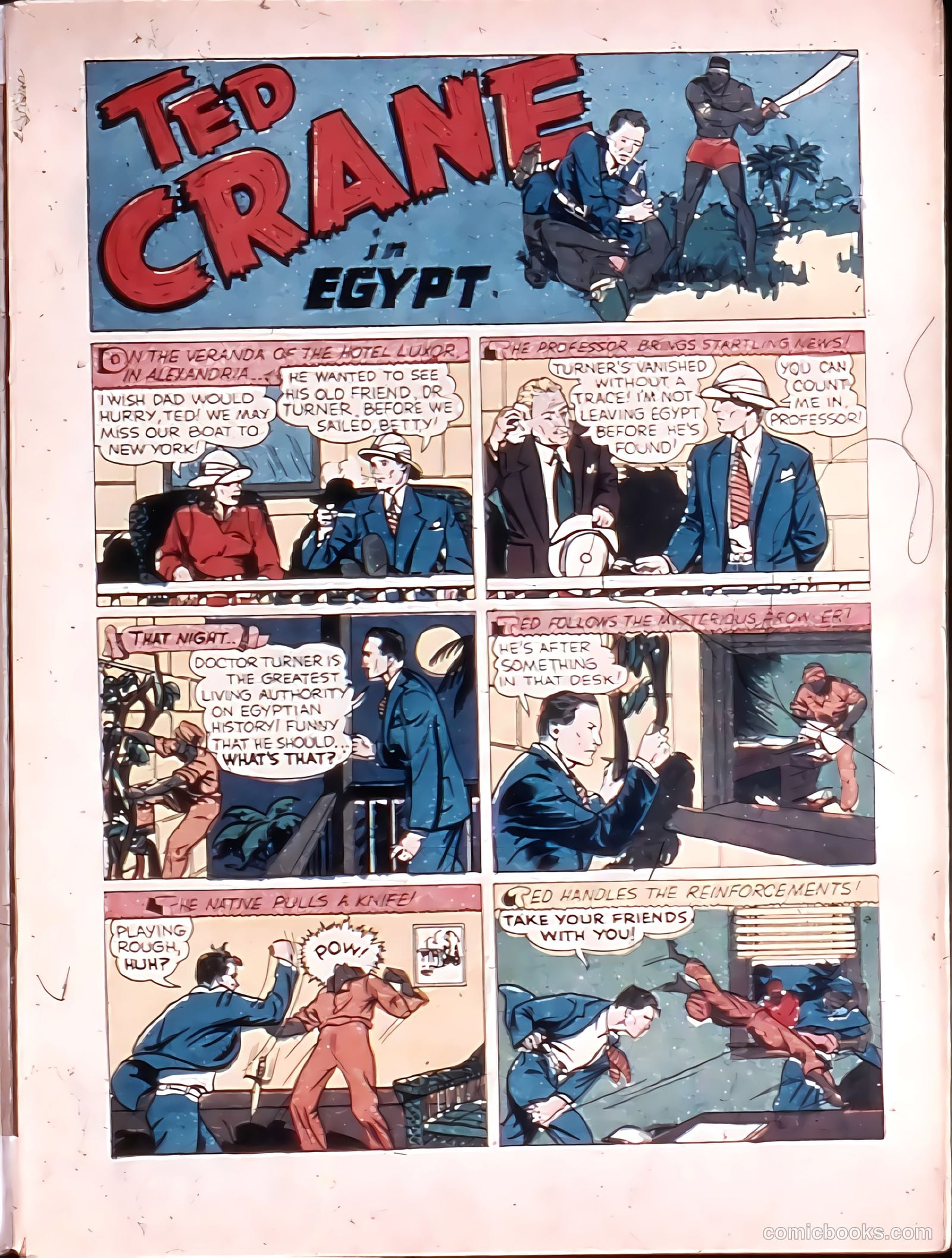 Exciting Comics #6 (1940) — page 3 of 68