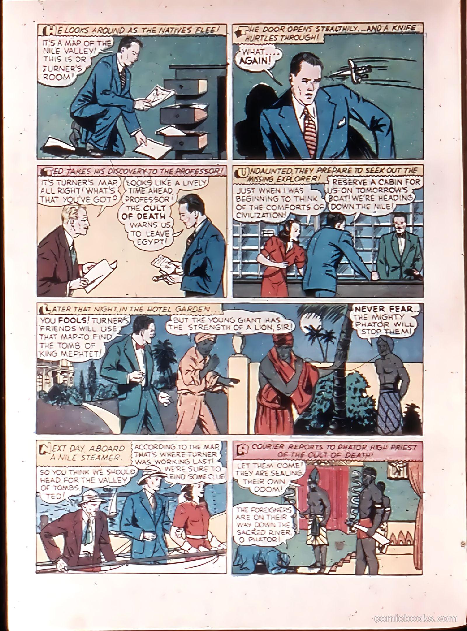 Exciting Comics #6 (1940) — page 4 of 68