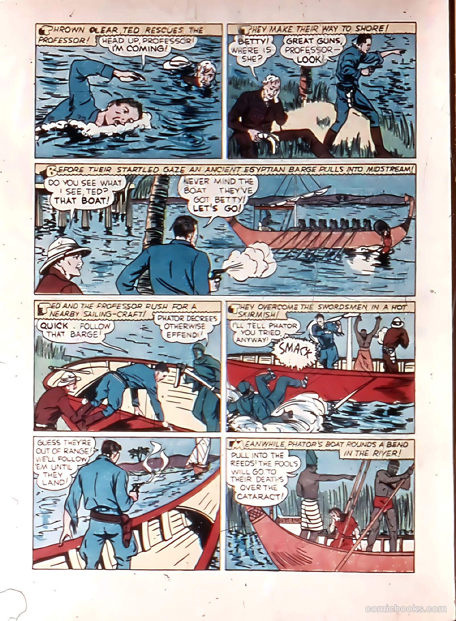 Exciting Comics #6 (1940) — page 6 of 68