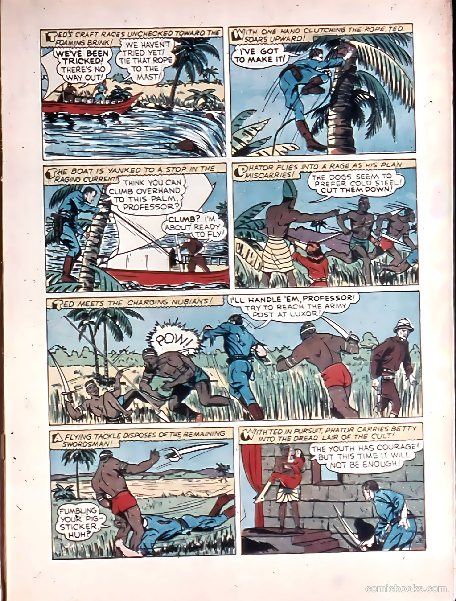 Exciting Comics #6 (1940) — page 7 of 68