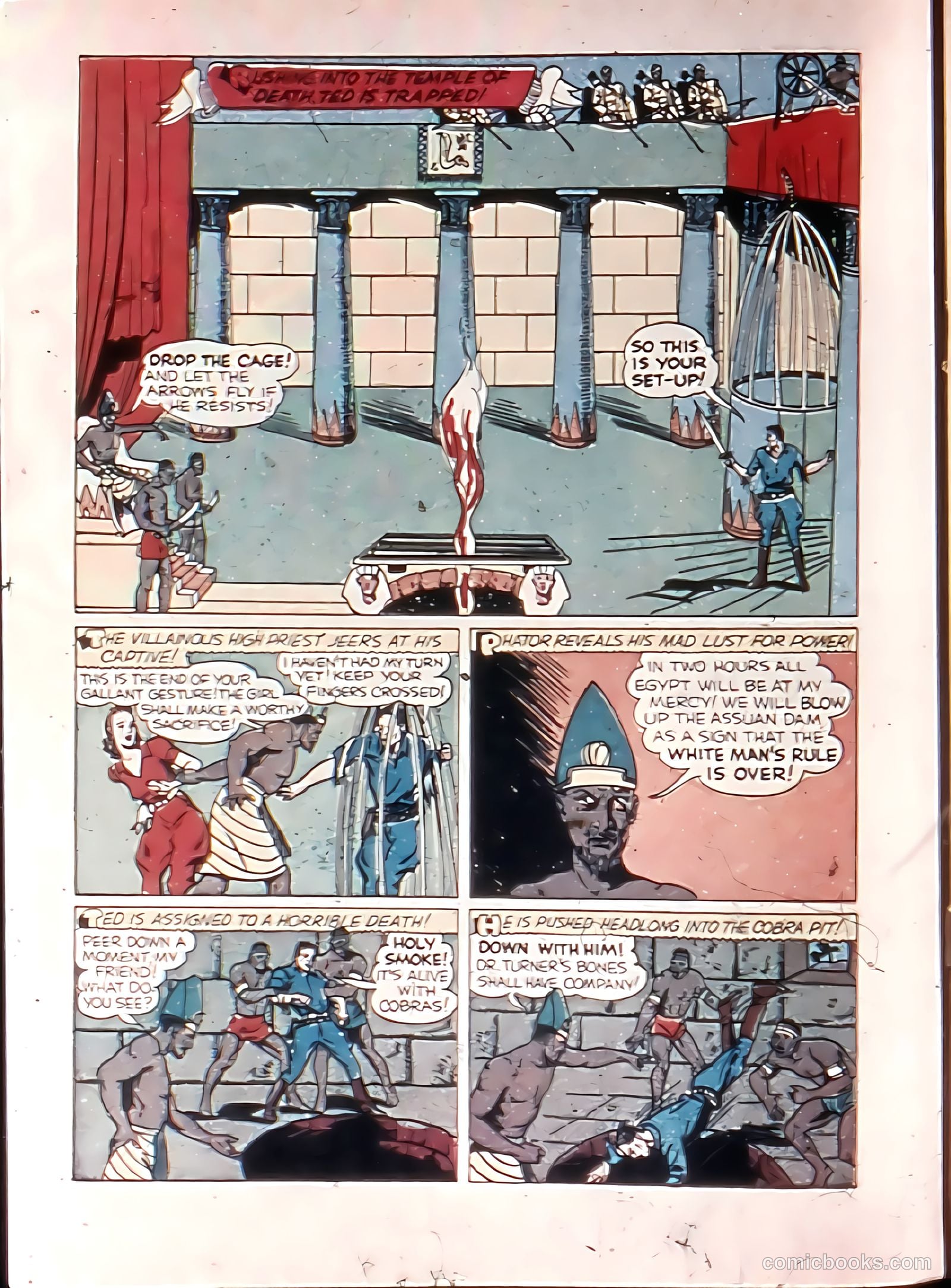 Exciting Comics #6 (1940) — page 8 of 68