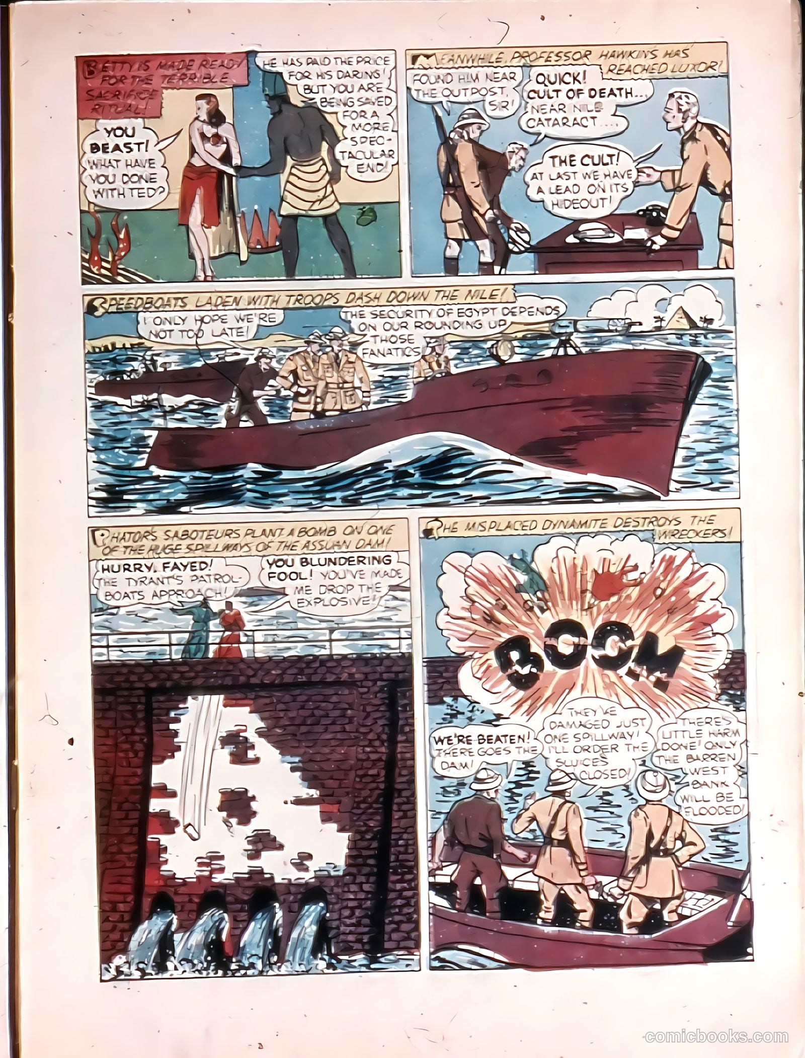Exciting Comics #6 (1940) — page 9 of 68
