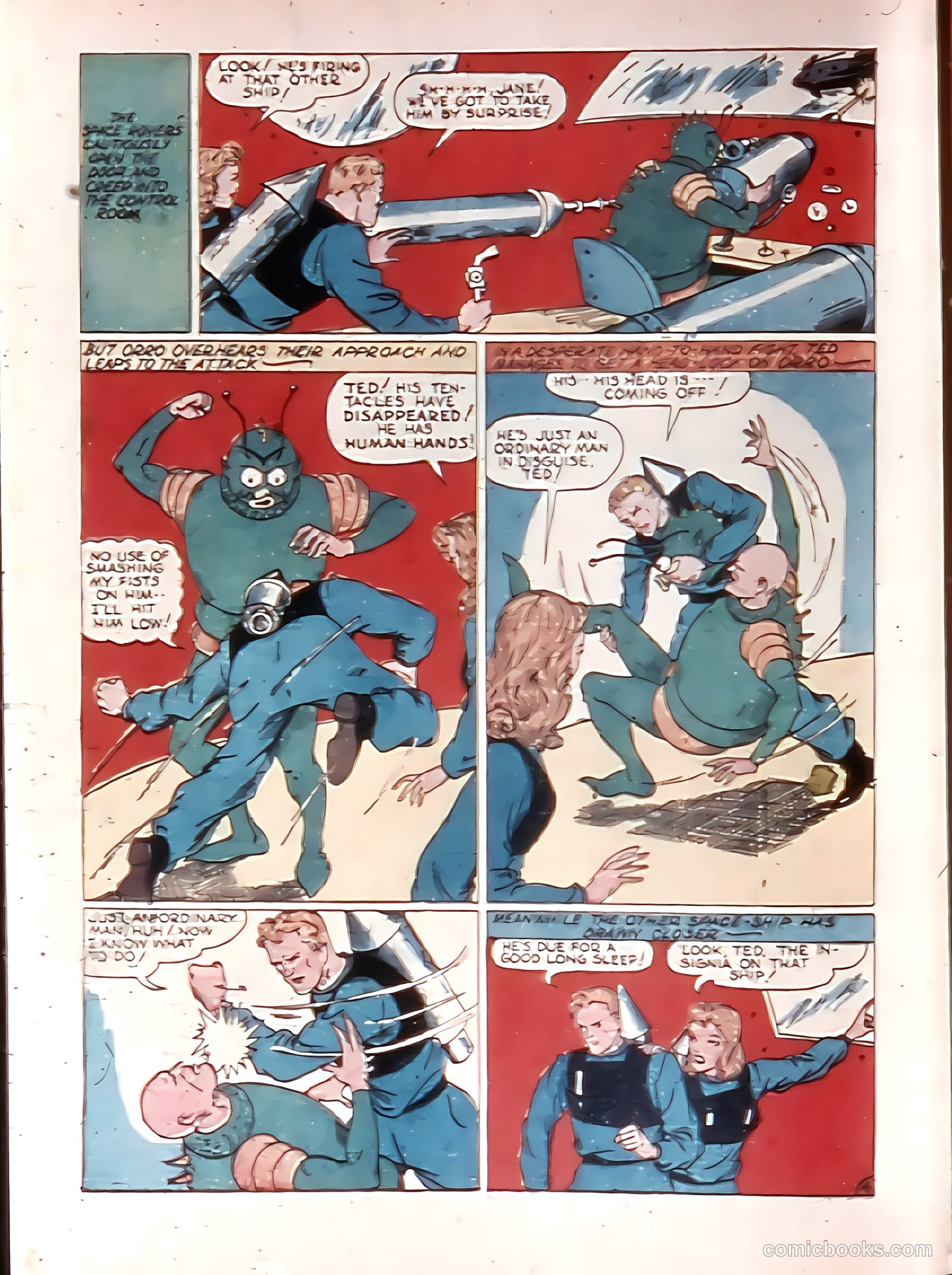 Exciting Comics #6 (1940) — page 14 of 68