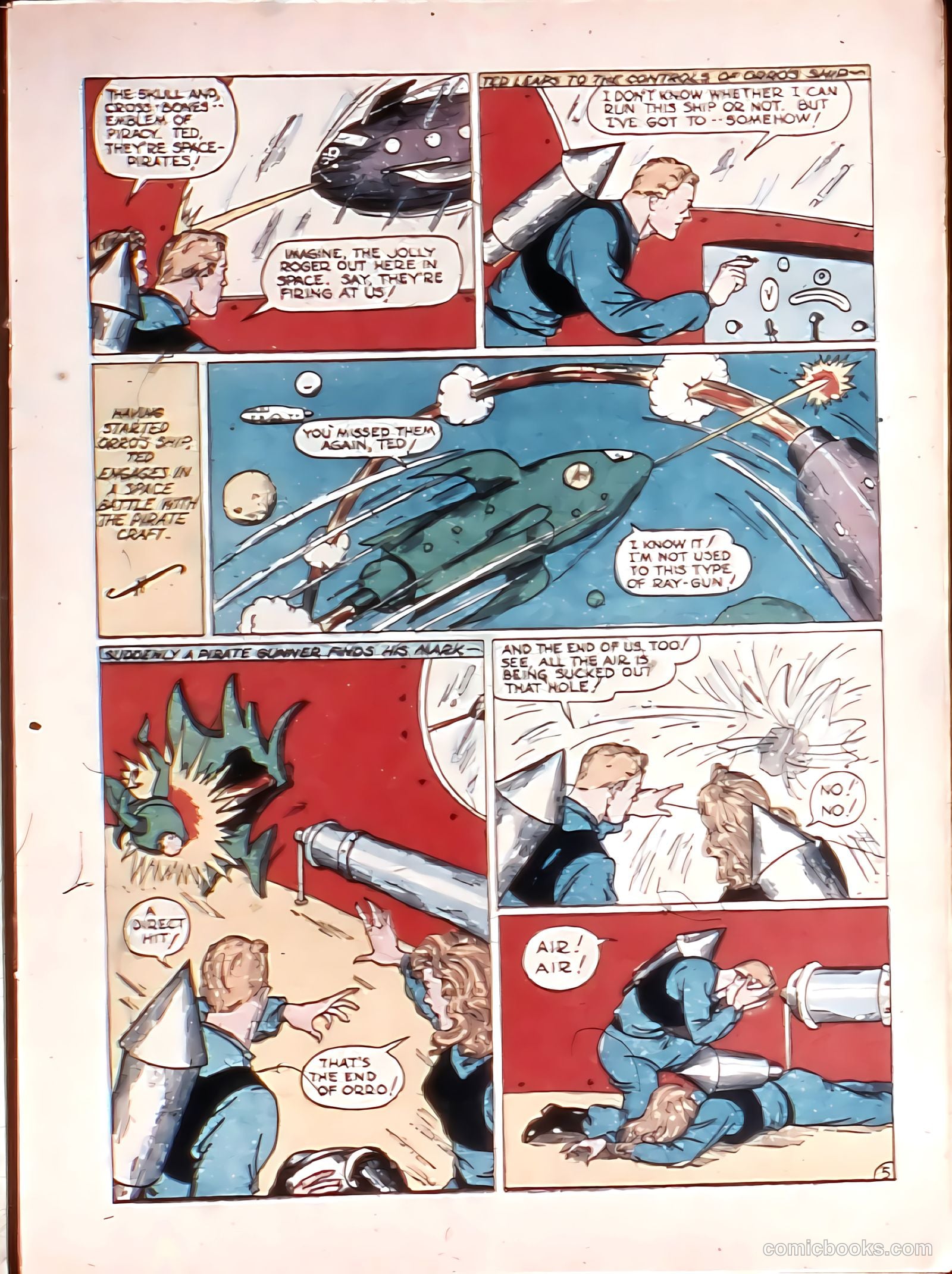 Exciting Comics #6 (1940) — page 15 of 68