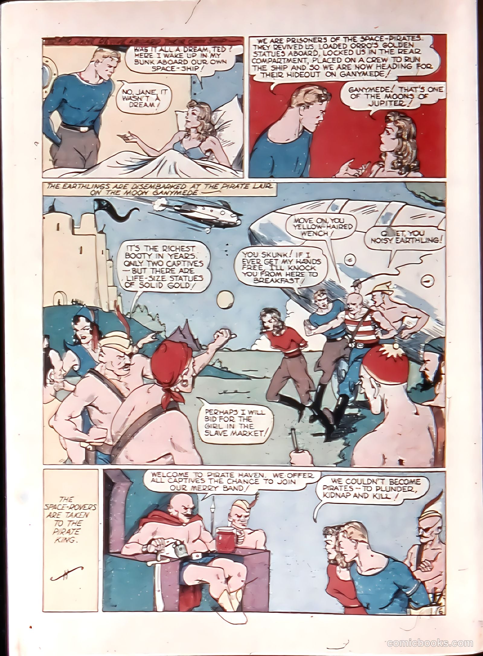 Exciting Comics #6 (1940) — page 16 of 68