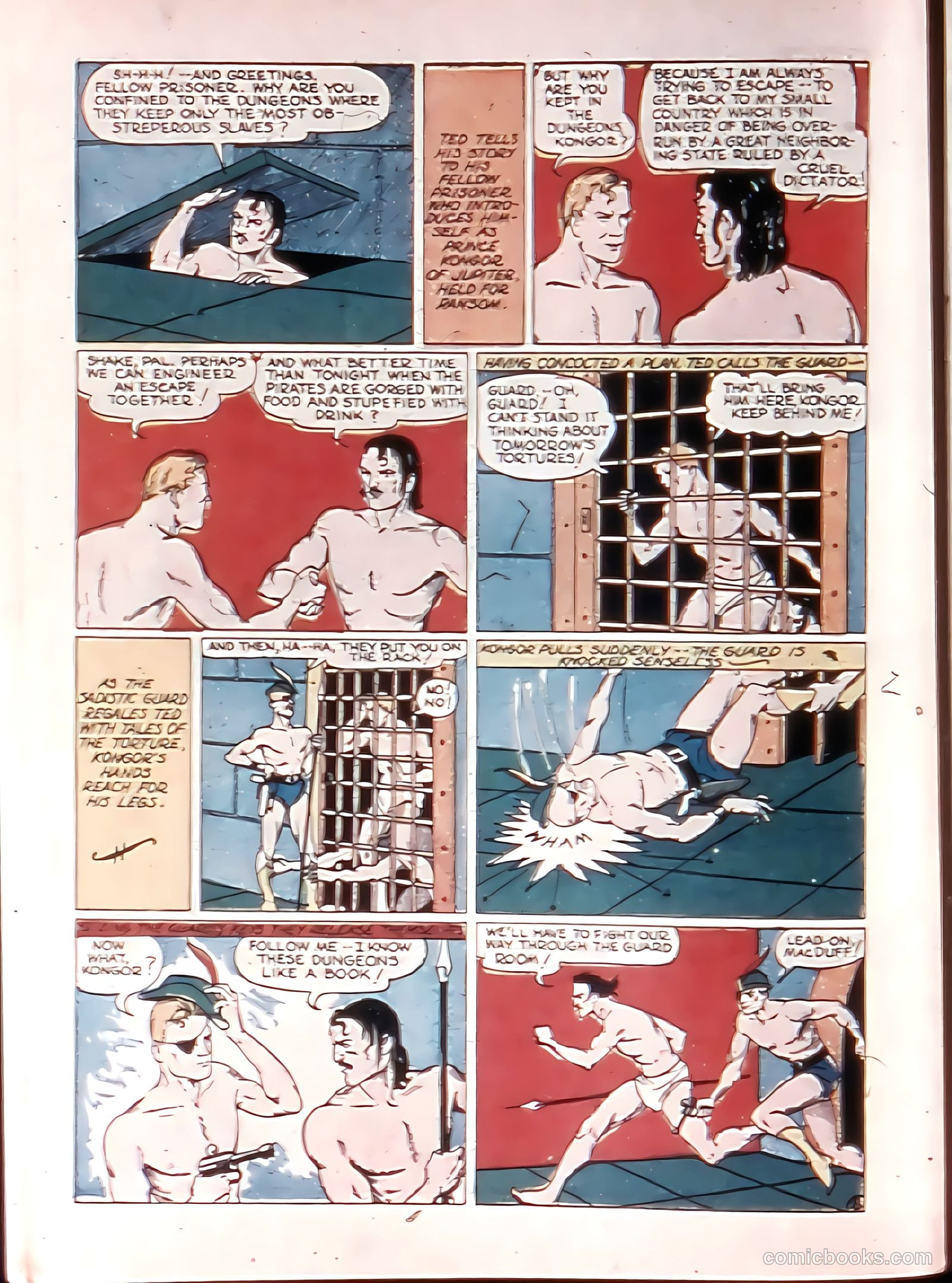 Exciting Comics #6 (1940) — page 18 of 68