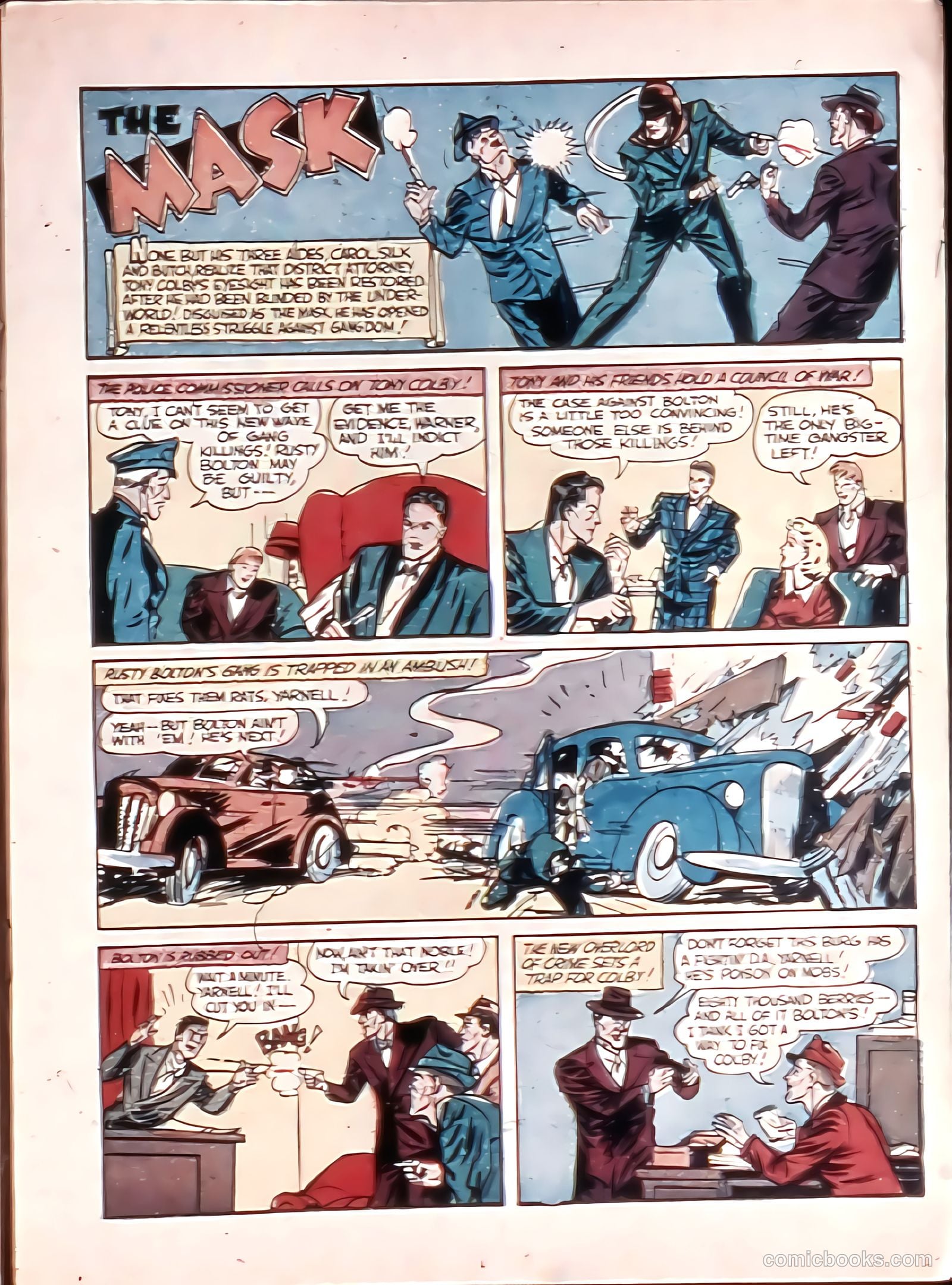 Exciting Comics #6 (1940) — page 21 of 68