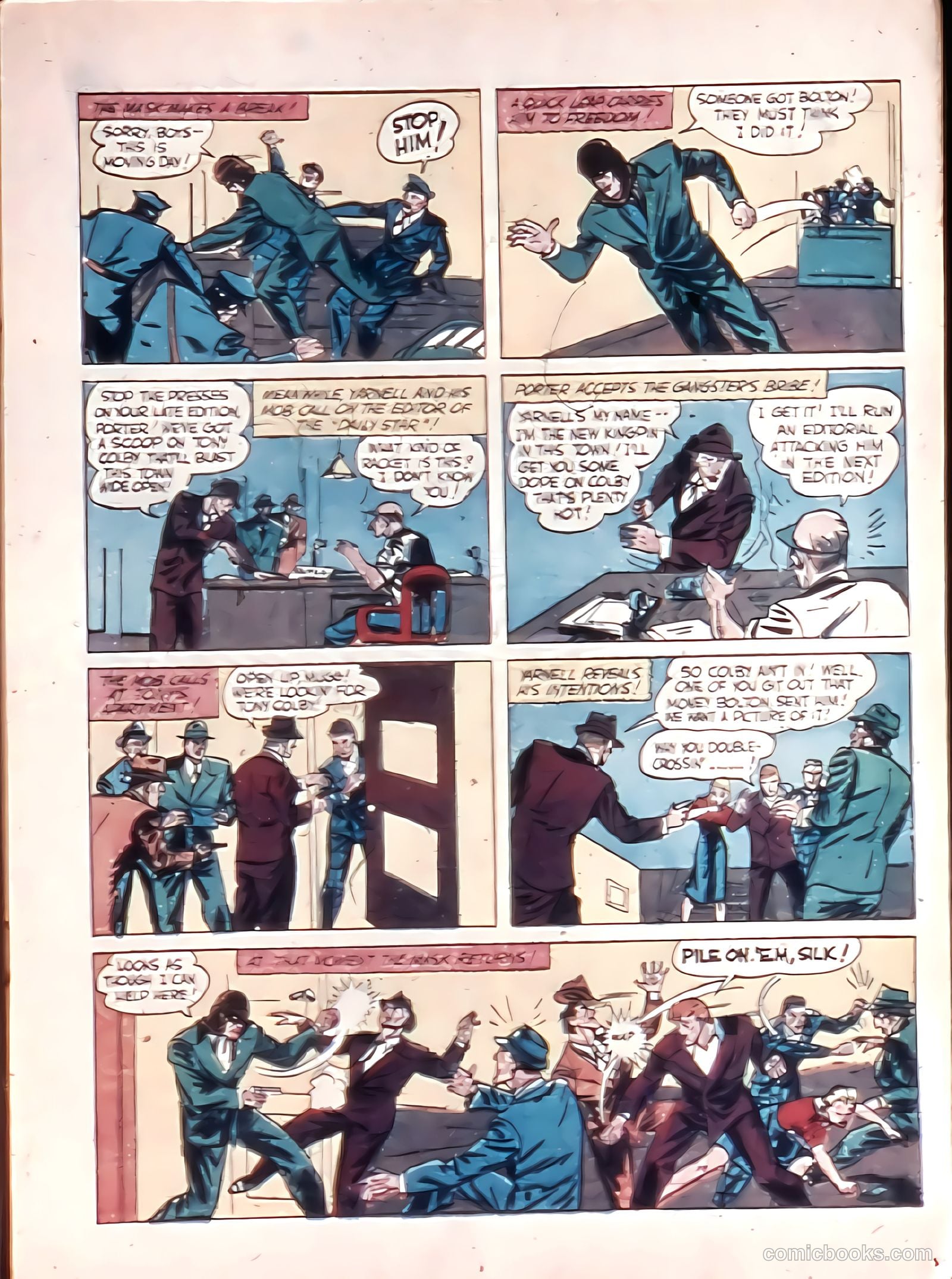 Exciting Comics #6 (1940) — page 23 of 68