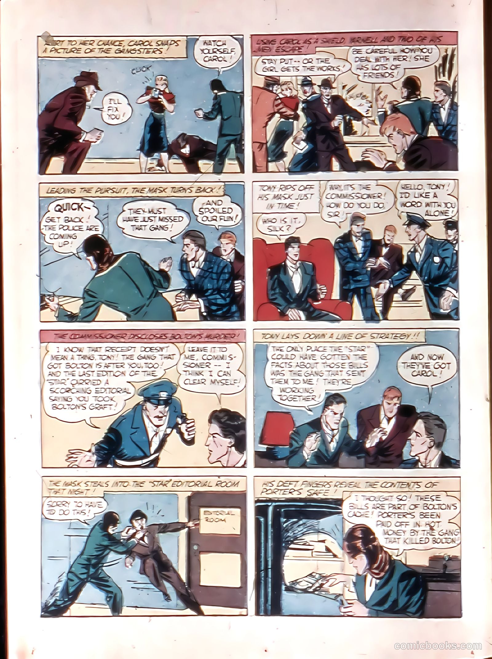 Exciting Comics #6 (1940) — page 24 of 68