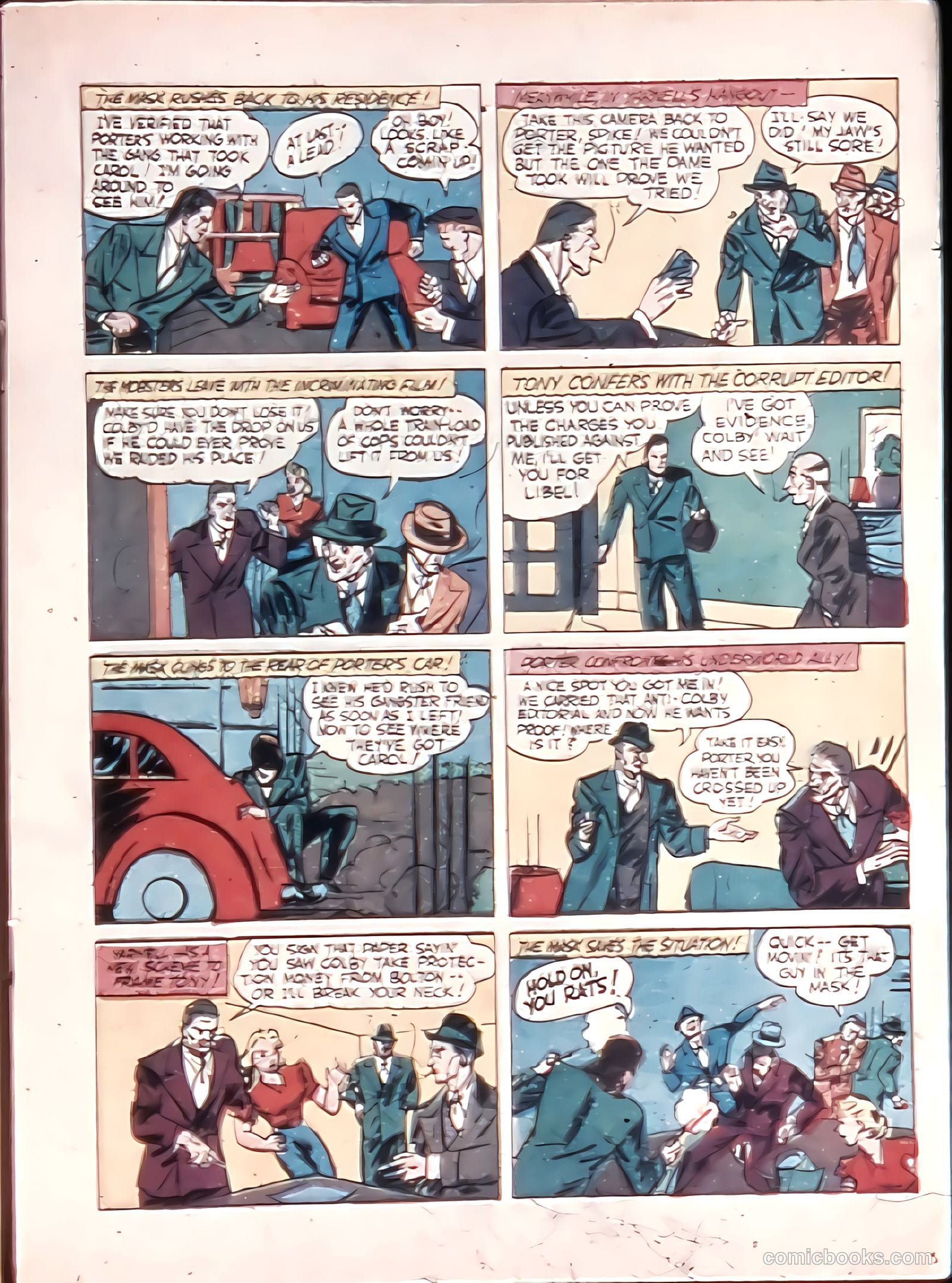 Exciting Comics #6 (1940) — page 25 of 68