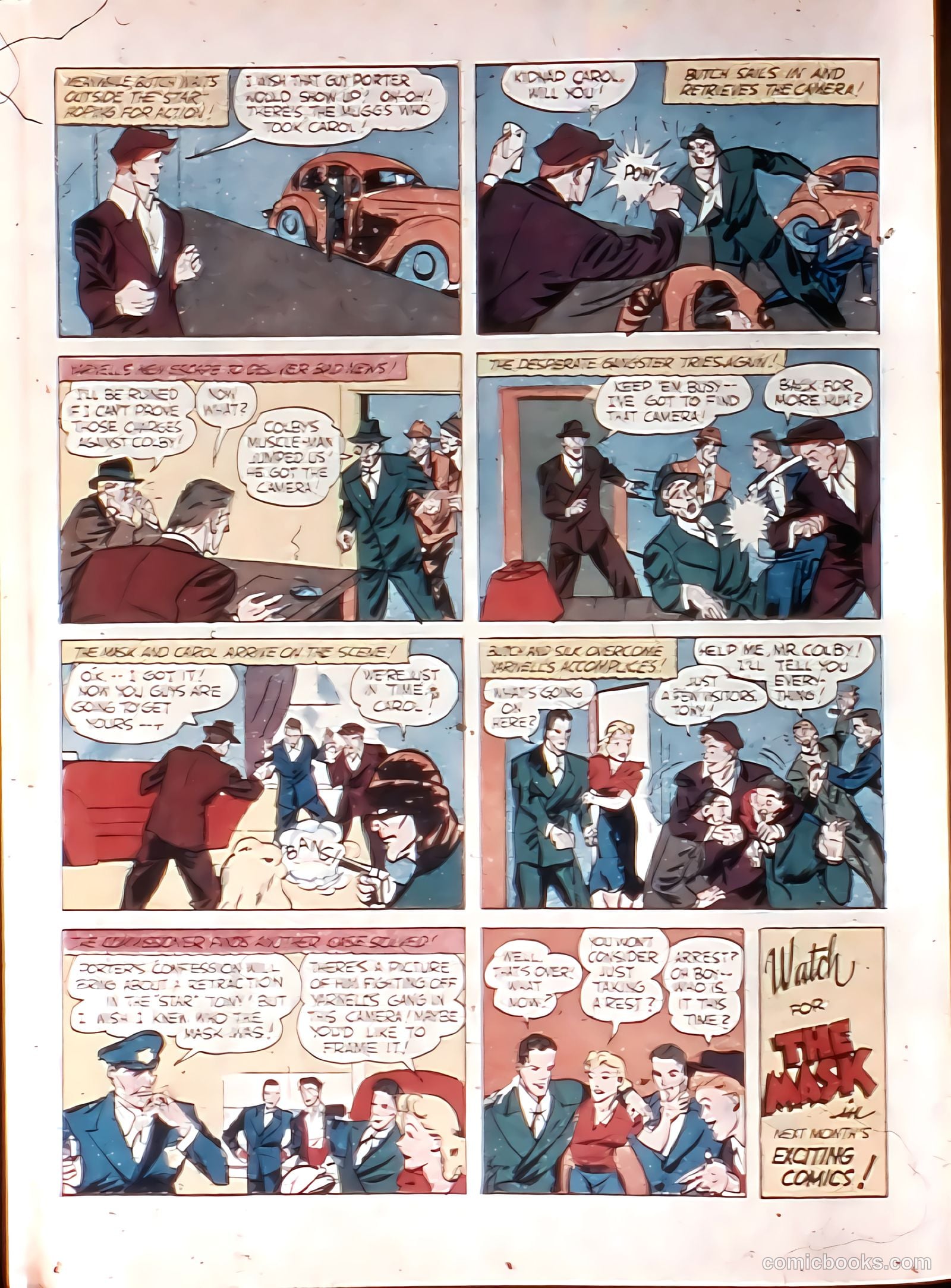Exciting Comics #6 (1940) — page 26 of 68